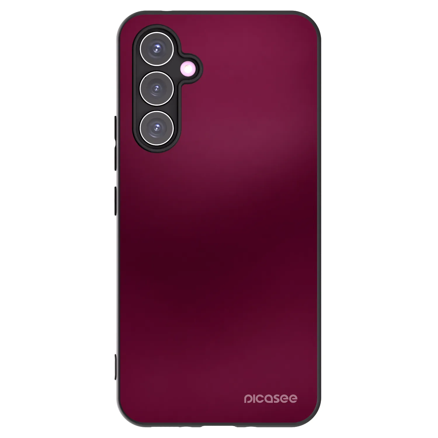 Picasee fekete szilikon tok az alábbi mobiltelefonokra Samsung Galaxy A54 5G A546B - Velvet Bordeaux