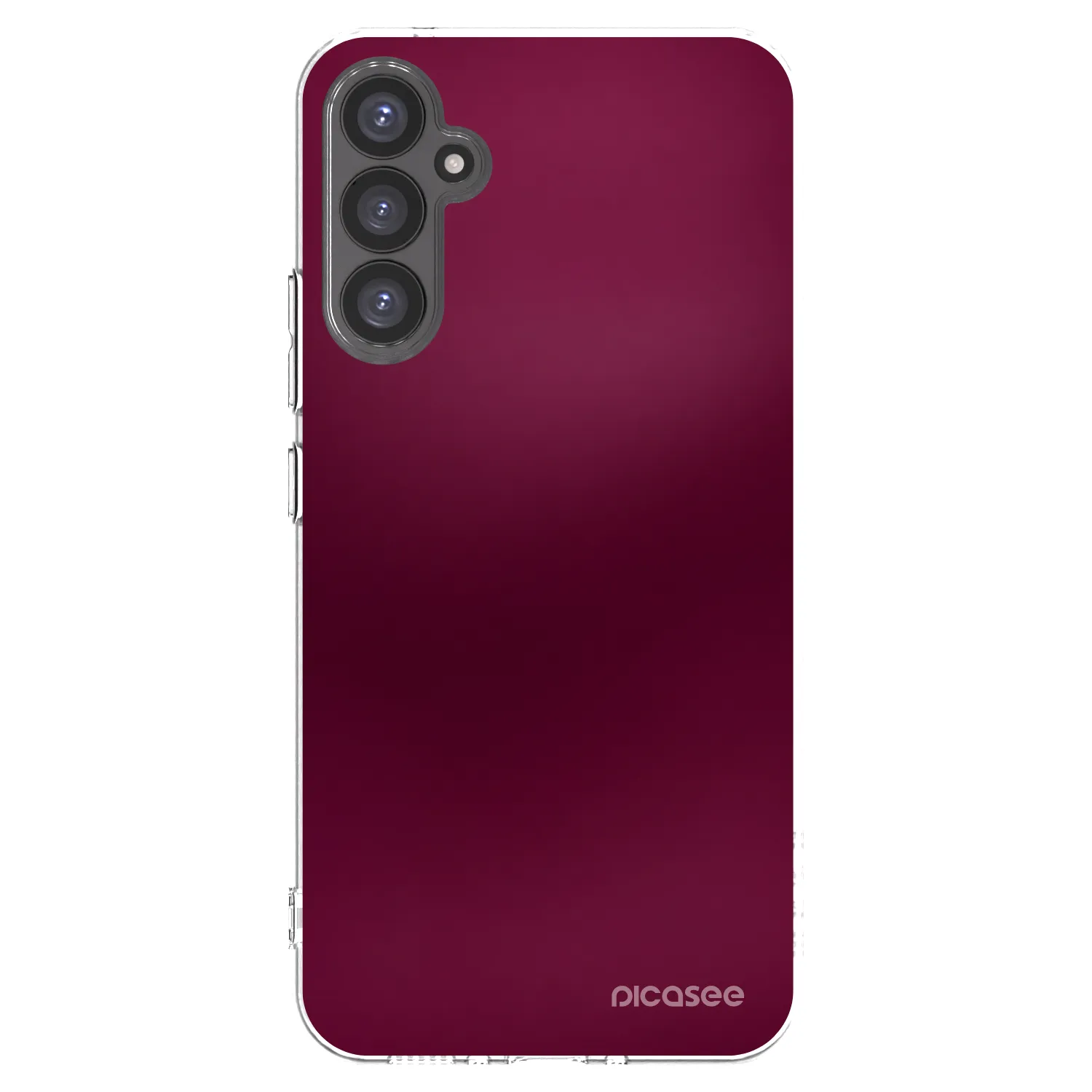 Picasee átlátszó szilikon tok az alábbi mobiltelefonokra Samsung Galaxy A34 5G A346B - Velvet Bordeaux