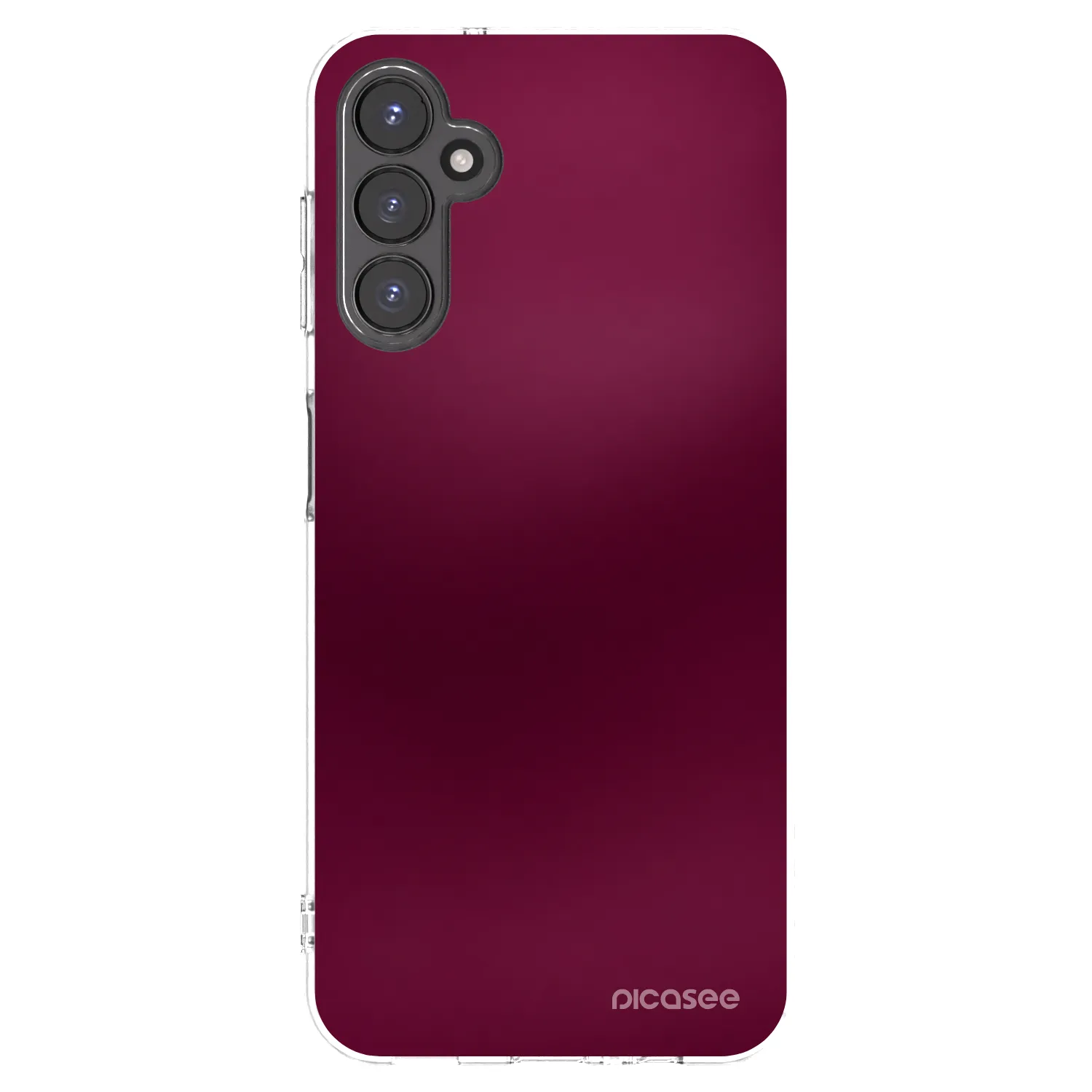 Picasee átlátszó szilikon tok az alábbi mobiltelefonokra Samsung Galaxy A14 4G A145R - Velvet Bordeaux