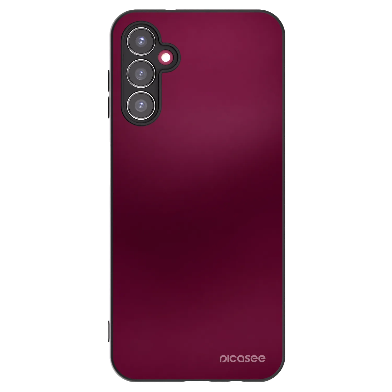 Picasee fekete szilikon tok az alábbi mobiltelefonokra Samsung Galaxy A14 5G A146P - Velvet Bordeaux