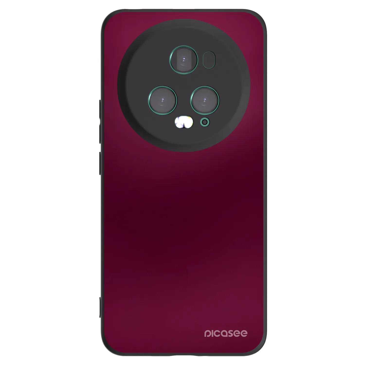 Picasee fekete szilikon tok az alábbi mobiltelefonokra Honor Magic5 Pro - Velvet Bordeaux