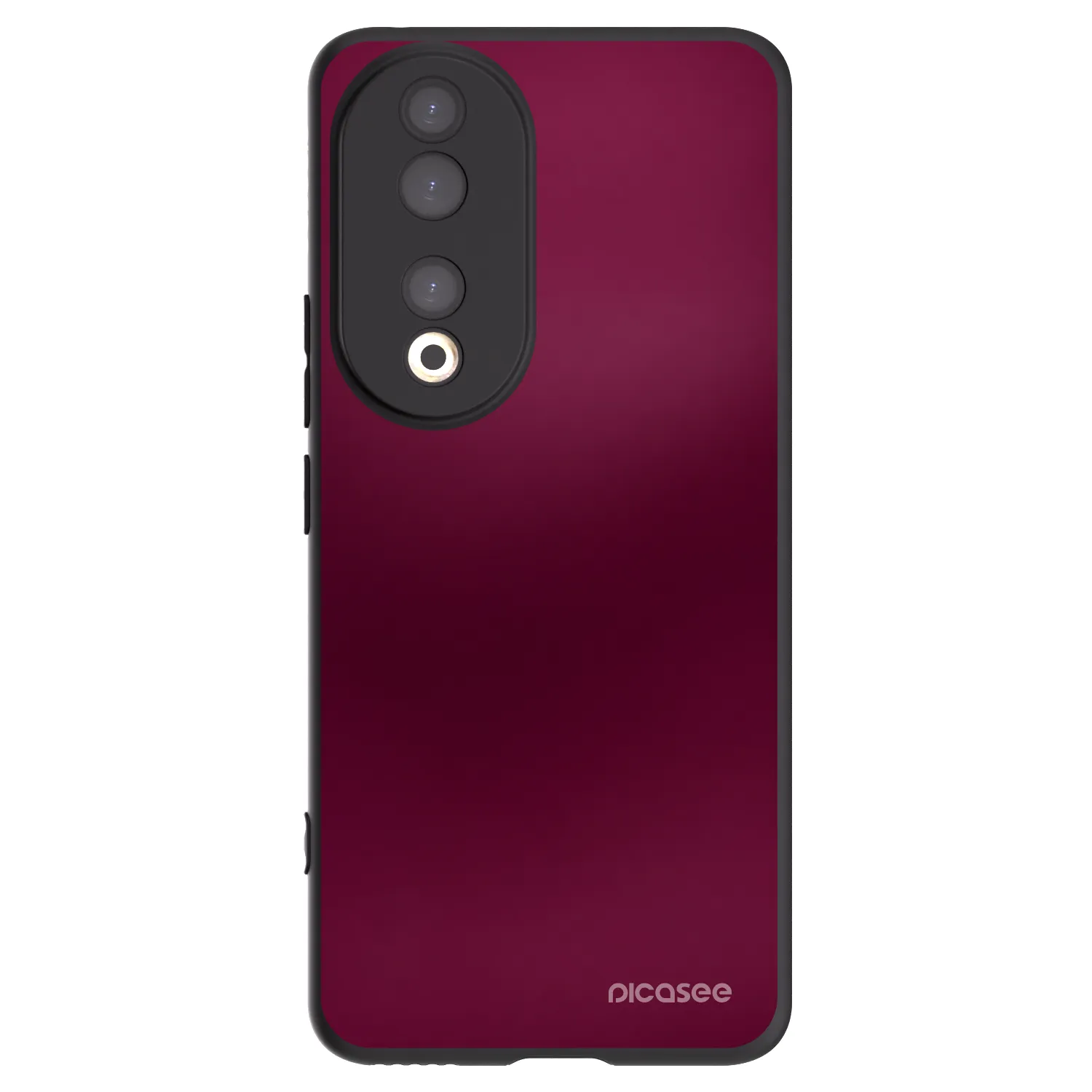 Picasee fekete szilikon tok az alábbi mobiltelefonokra Honor 90 5G - Velvet Bordeaux