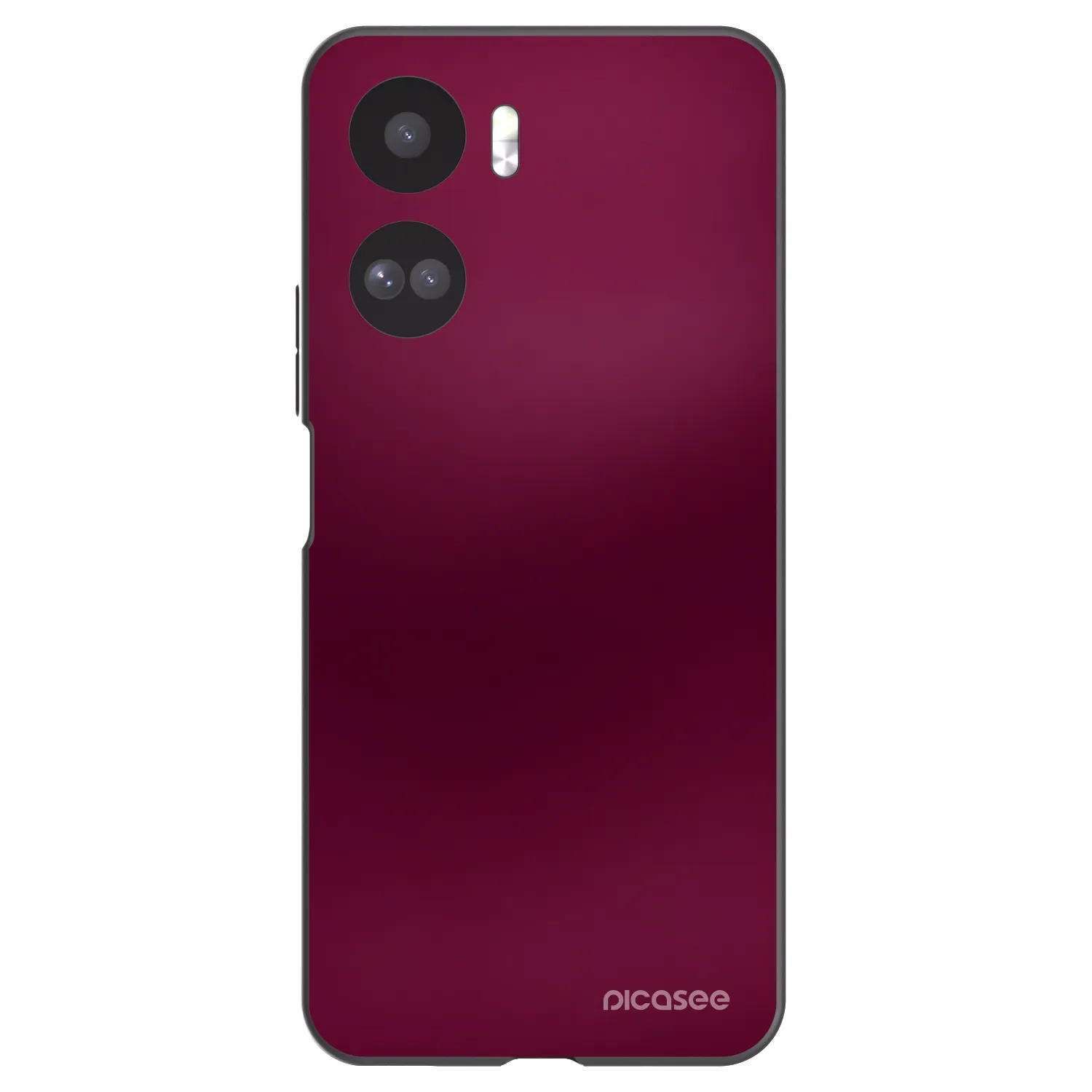 Picasee fekete szilikon tok az alábbi mobiltelefonokra Honor 90 Lite 5G - Velvet Bordeaux