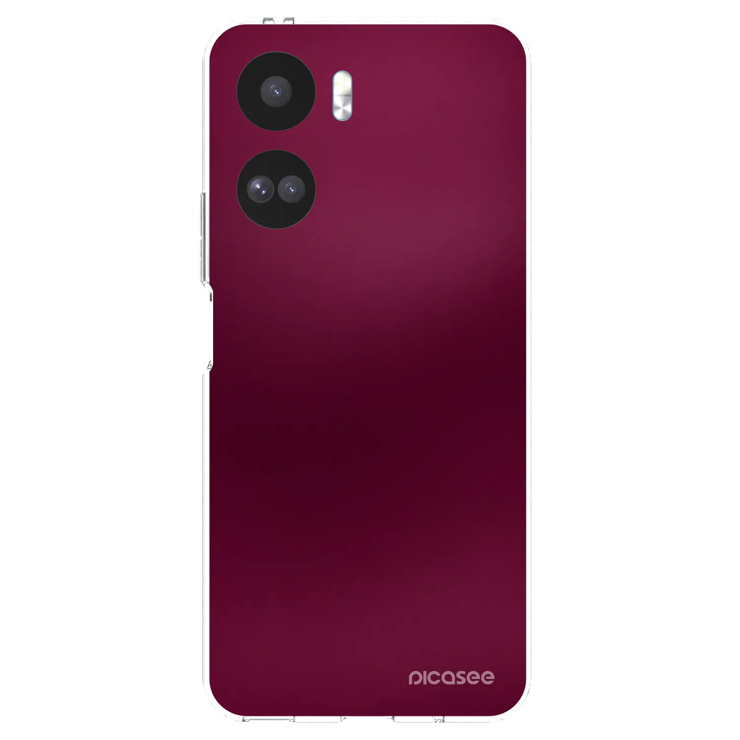 Picasee átlátszó szilikon tok az alábbi mobiltelefonokra Honor 90 Lite 5G - Velvet Bordeaux