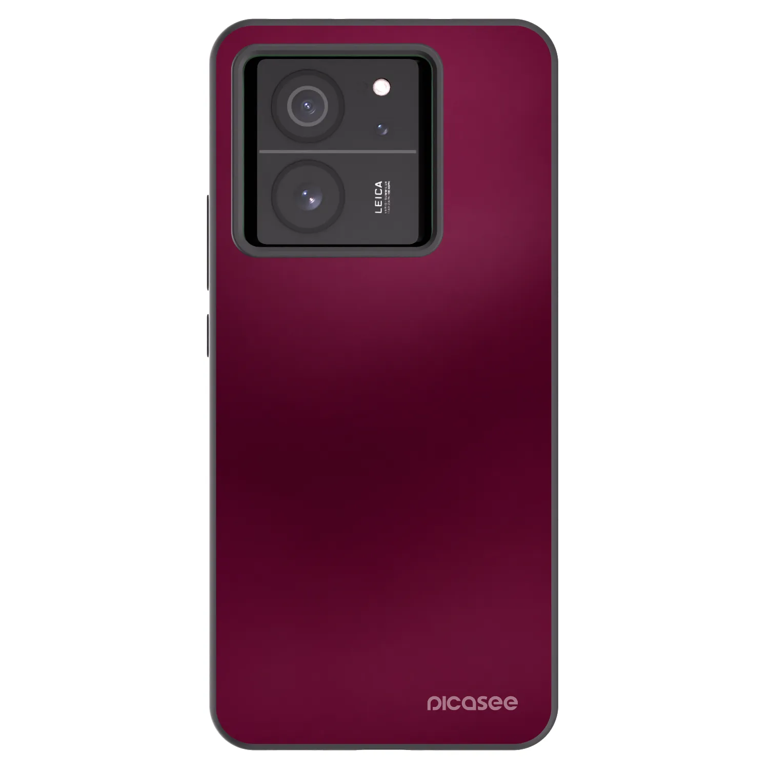 Picasee fekete szilikon tok az alábbi mobiltelefonokra Xiaomi 13T Pro - Velvet Bordeaux