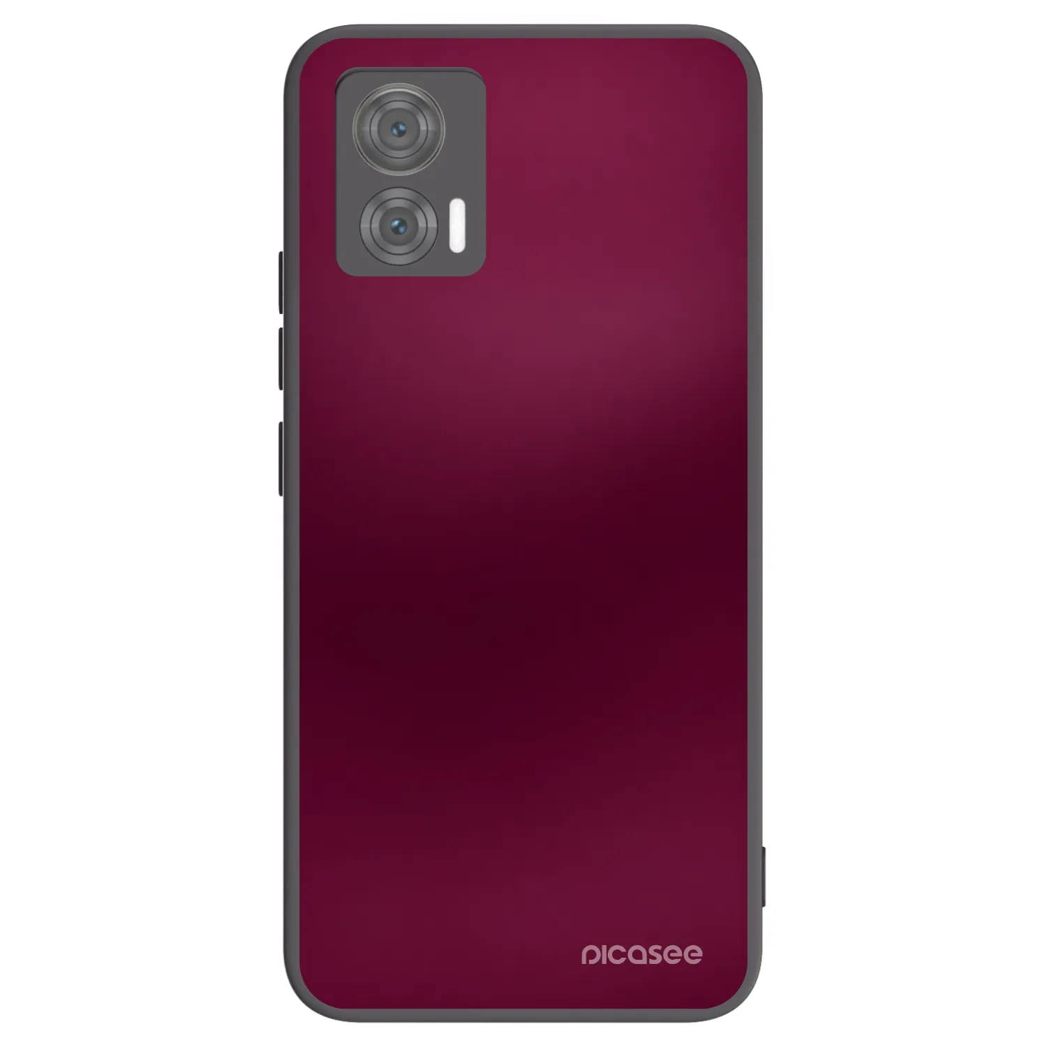 Picasee fekete szilikon tok az alábbi mobiltelefonokra Motorola Edge 30 Neo - Velvet Bordeaux
