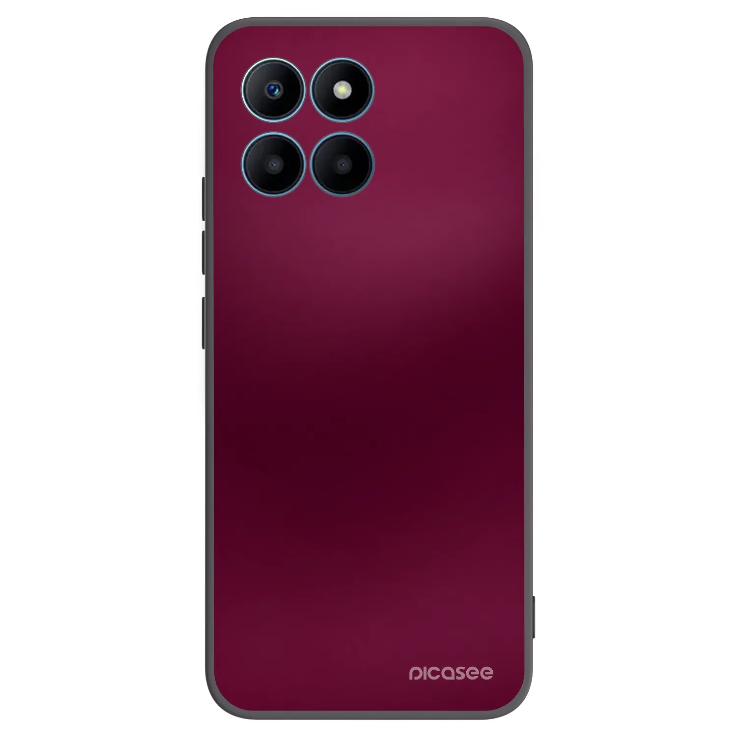 Picasee fekete szilikon tok az alábbi mobiltelefonokra Honor 70 Lite - Velvet Bordeaux