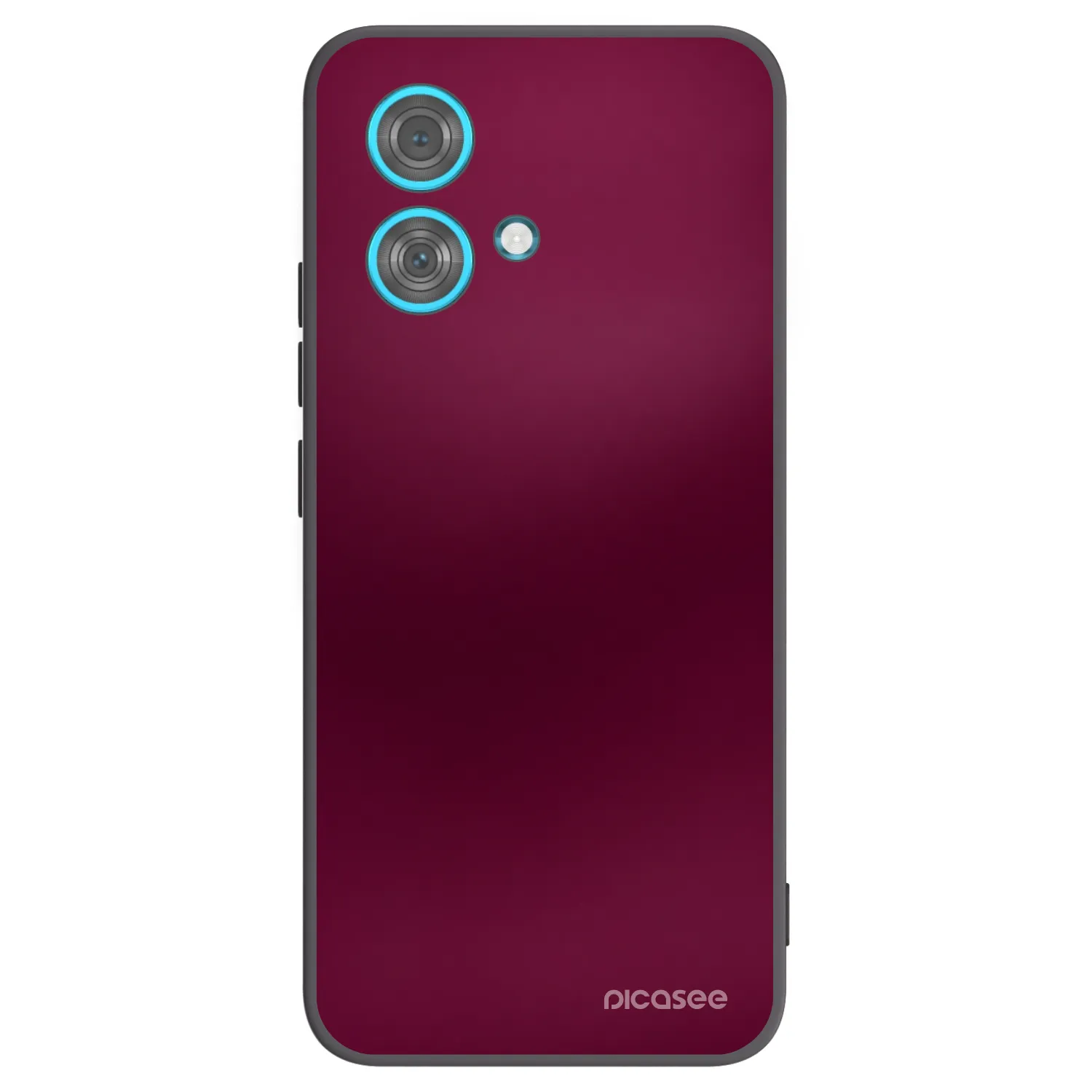 Picasee fekete szilikon tok az alábbi mobiltelefonokra Motorola Edge 40 Neo - Velvet Bordeaux