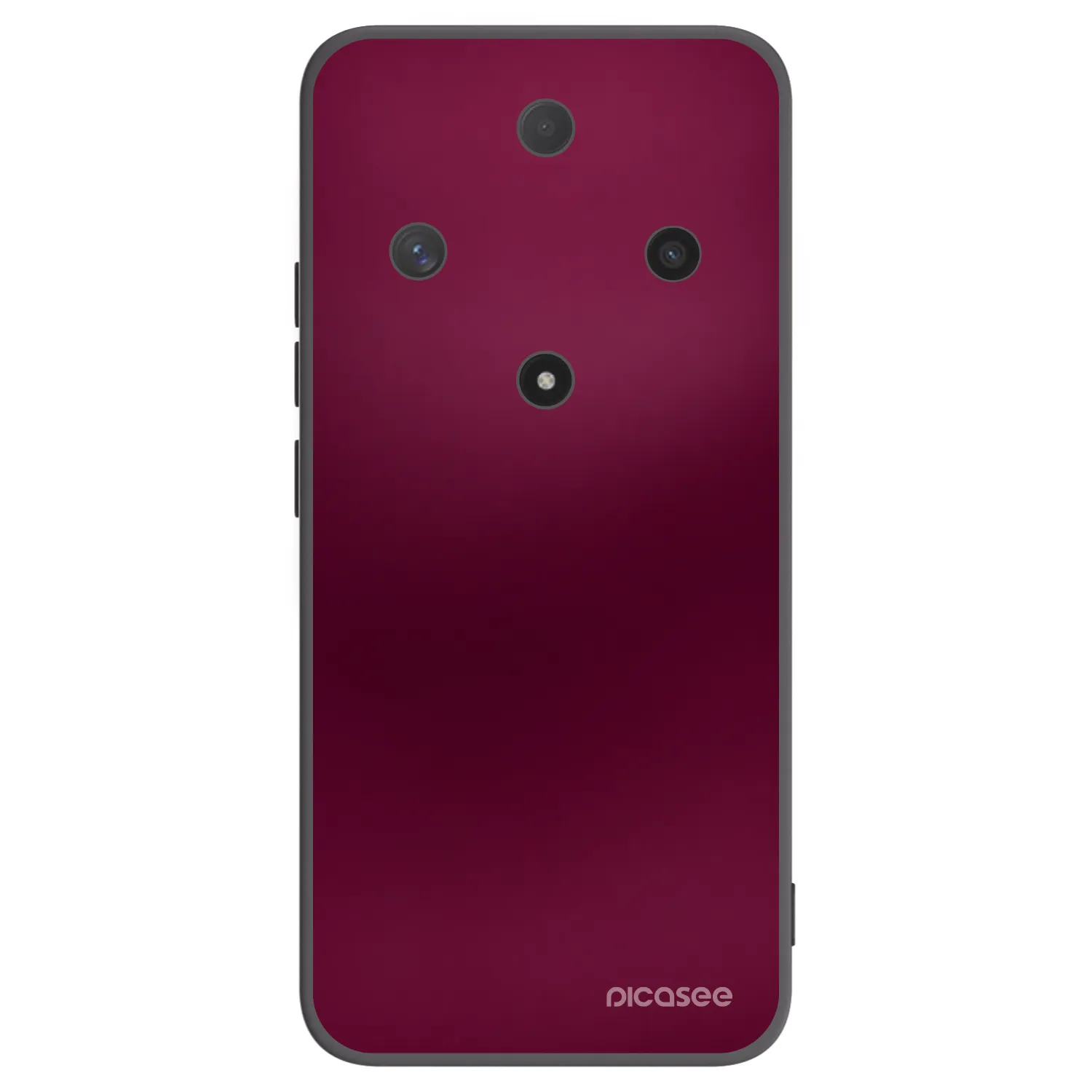 Picasee fekete szilikon tok az alábbi mobiltelefonokra Honor Magic6 Lite 5G - Velvet Bordeaux
