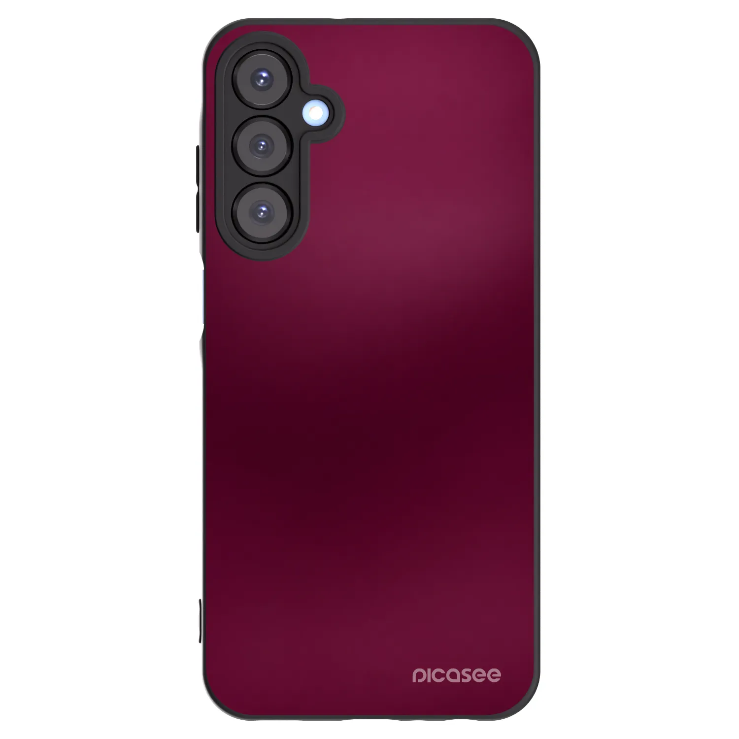 Picasee fekete szilikon tok az alábbi mobiltelefonokra Samsung Galaxy A25 A256B 5G - Velvet Bordeaux