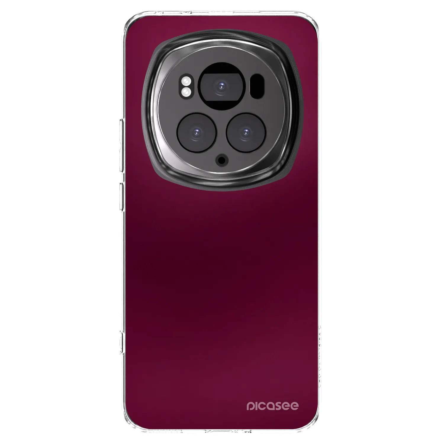 Picasee átlátszó szilikon tok az alábbi mobiltelefonokra Honor Magic6 Pro - Velvet Bordeaux