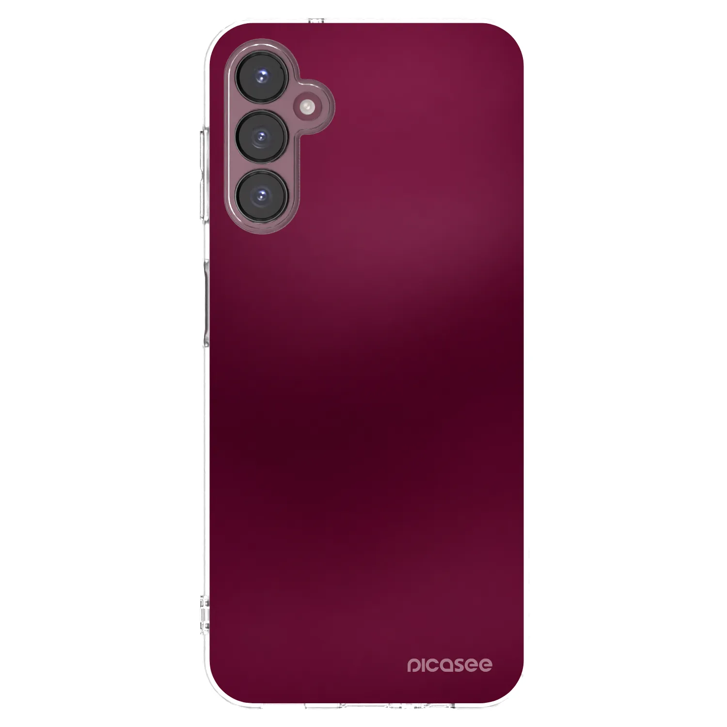 Picasee átlátszó szilikon tok az alábbi mobiltelefonokra Samsung Galaxy A05s A057G - Velvet Bordeaux