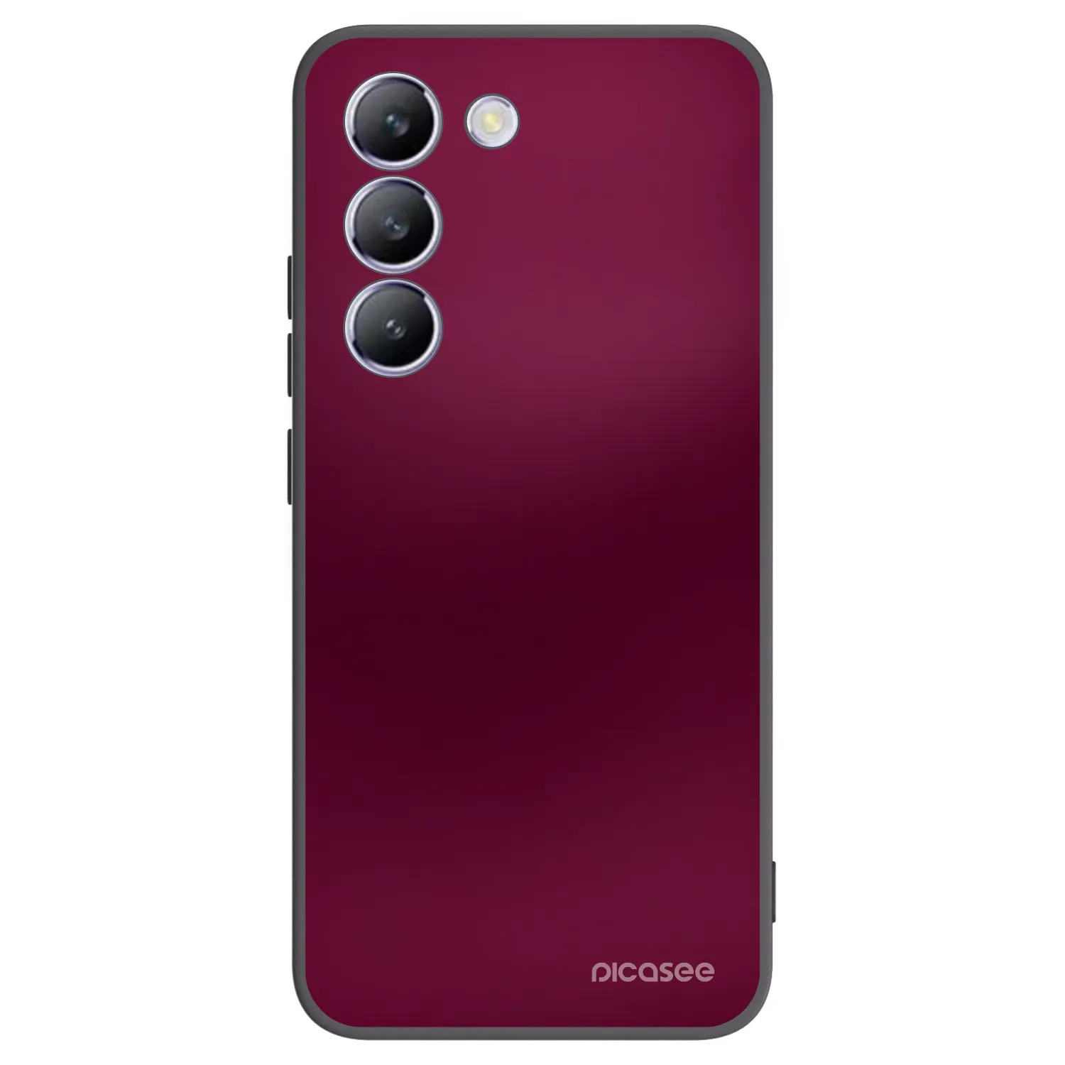 Picasee fekete szilikon tok az alábbi mobiltelefonokra Vivo V40 SE 5G - Velvet Bordeaux