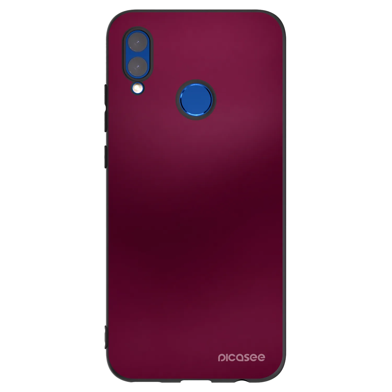 Picasee fekete szilikon tok az alábbi mobiltelefonokra Honor 10 Lite - Velvet Bordeaux