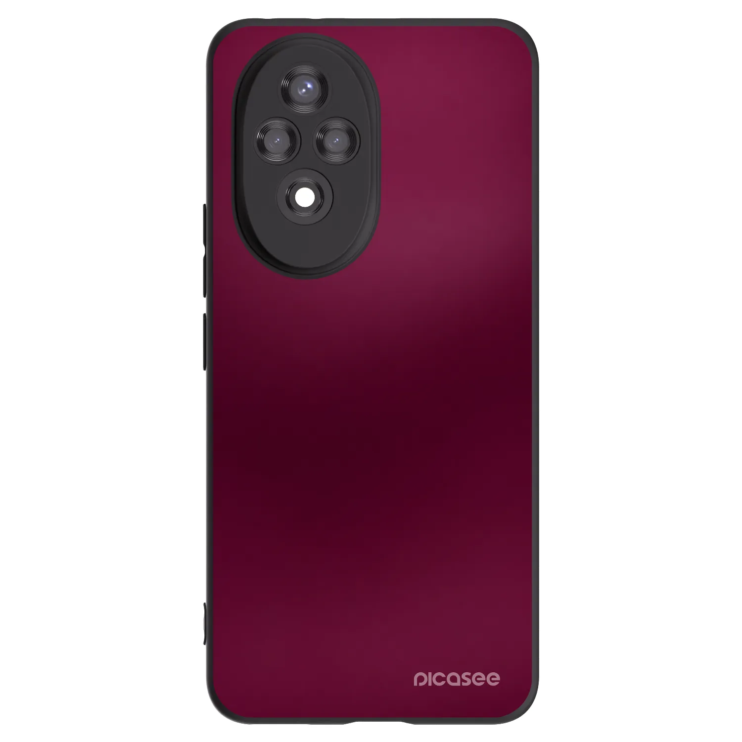 Picasee fekete szilikon tok az alábbi mobiltelefonokra Honor 200 Pro 5G - Velvet Bordeaux