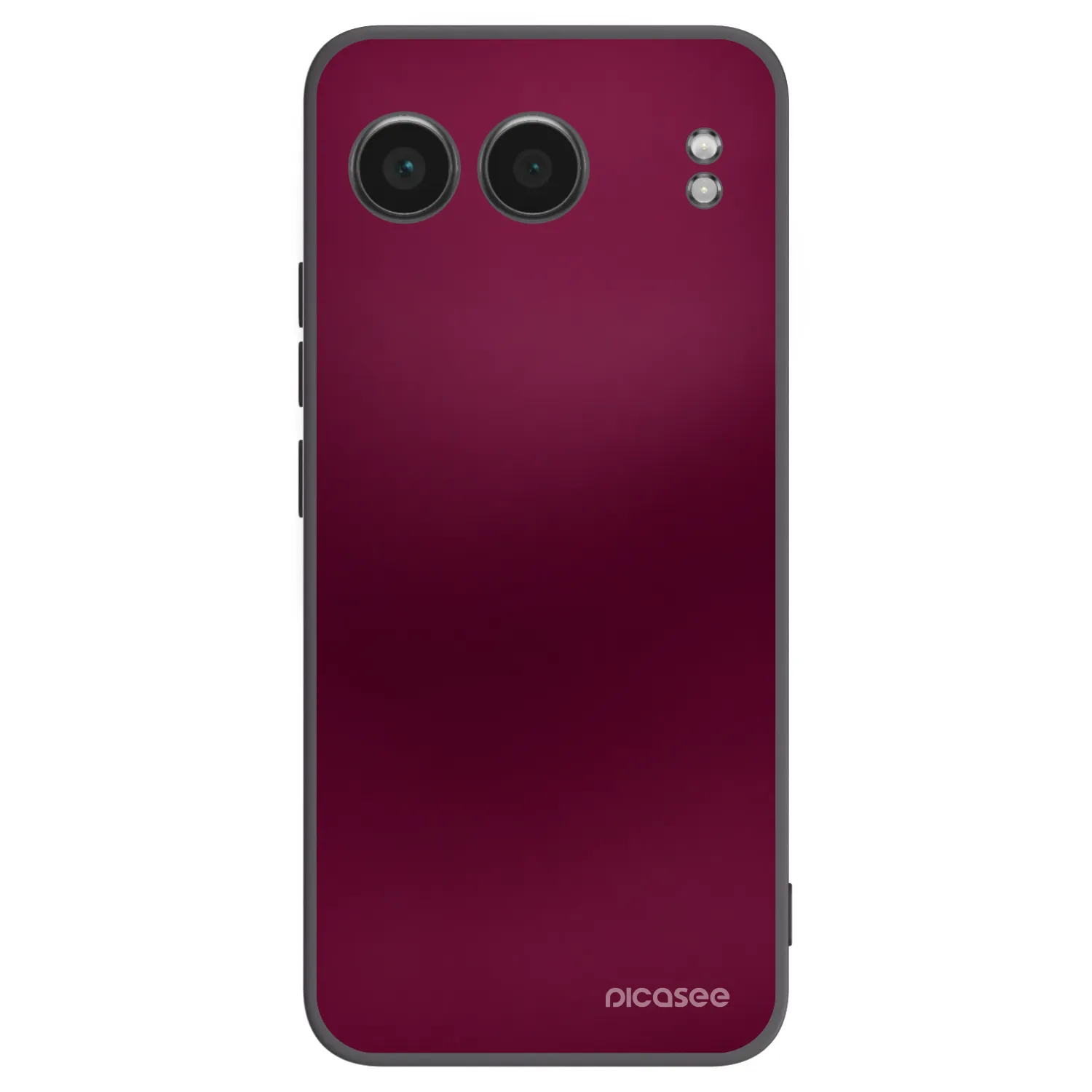 Picasee fekete szilikon tok az alábbi mobiltelefonokra OnePlus Nord 4 - Velvet Bordeaux