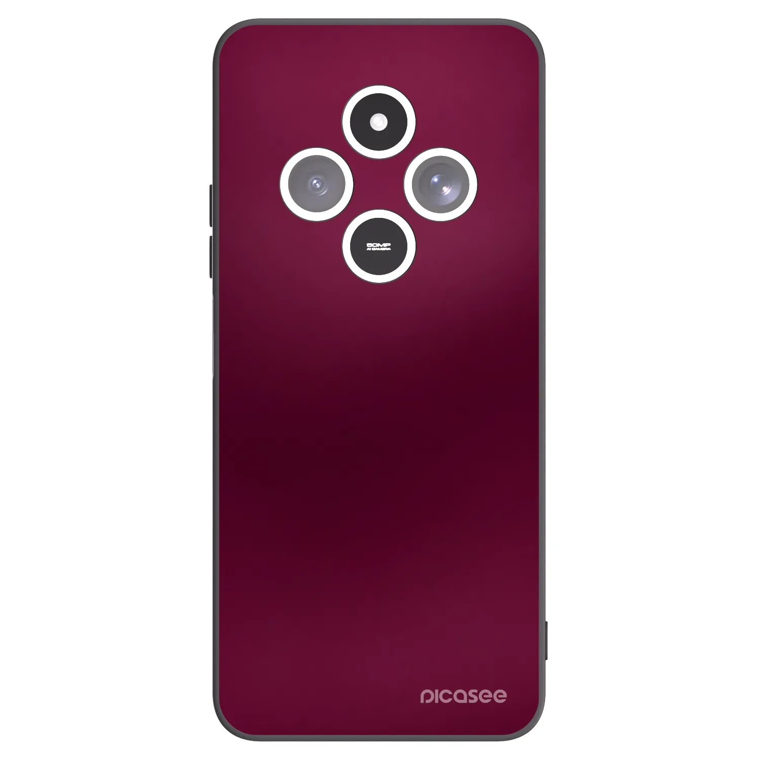 Picasee fekete szilikon tok az alábbi mobiltelefonokra Xiaomi Redmi 14C - Velvet Bordeaux