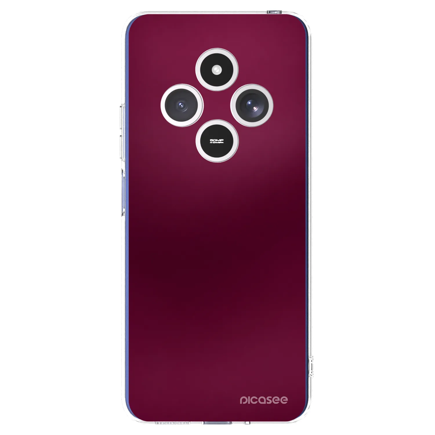 Picasee átlátszó szilikon tok az alábbi mobiltelefonokra Xiaomi Redmi 14C - Velvet Bordeaux