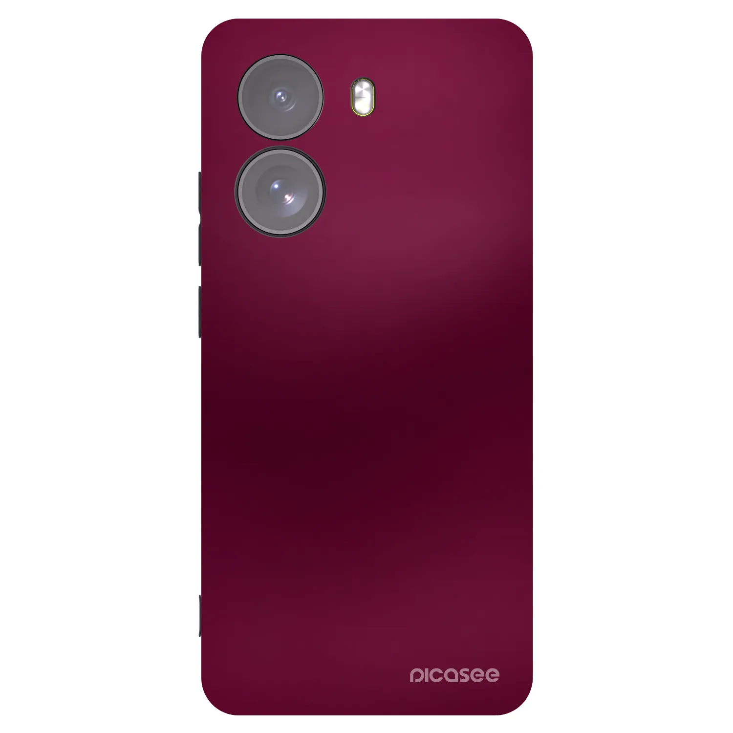 Picasee fekete szilikon tok az alábbi mobiltelefonokra Xiaomi Poco X7 - Velvet Bordeaux