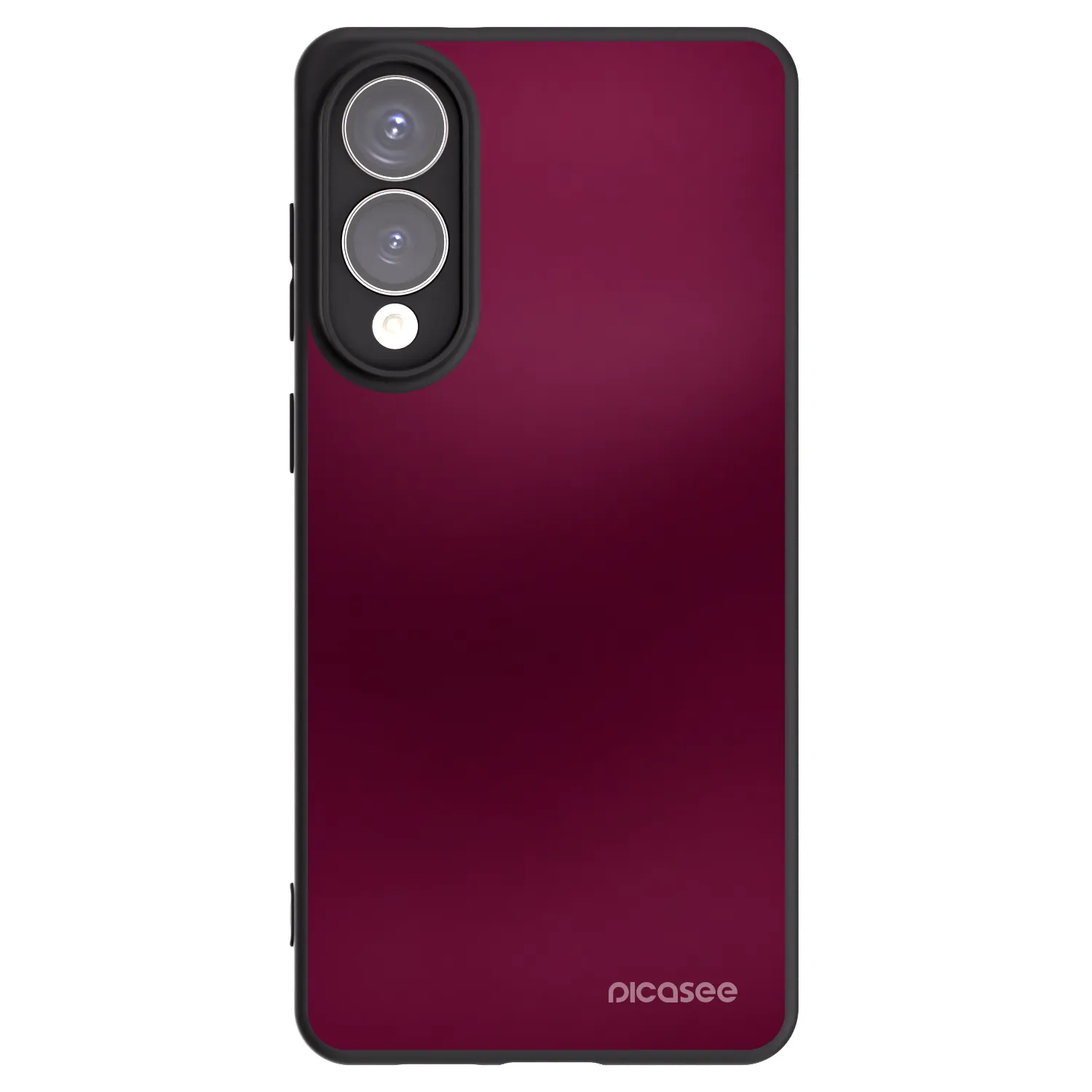 Picasee fekete szilikon tok az alábbi mobiltelefonokra Samsung Galaxy S25 Edge 5G - Velvet Bordeaux