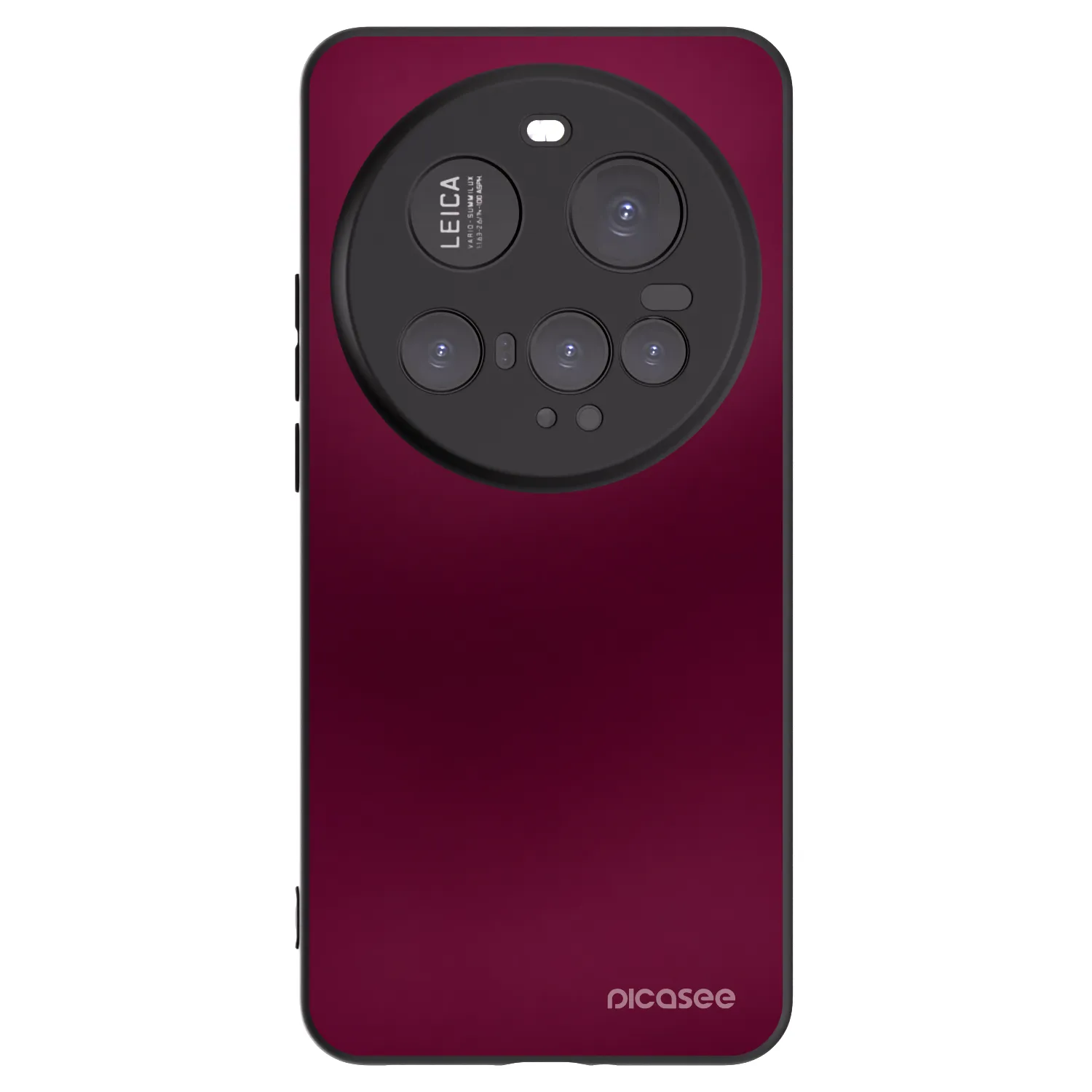 Picasee fekete szilikon tok az alábbi mobiltelefonokra Xiaomi 15 Ultra - Velvet Bordeaux