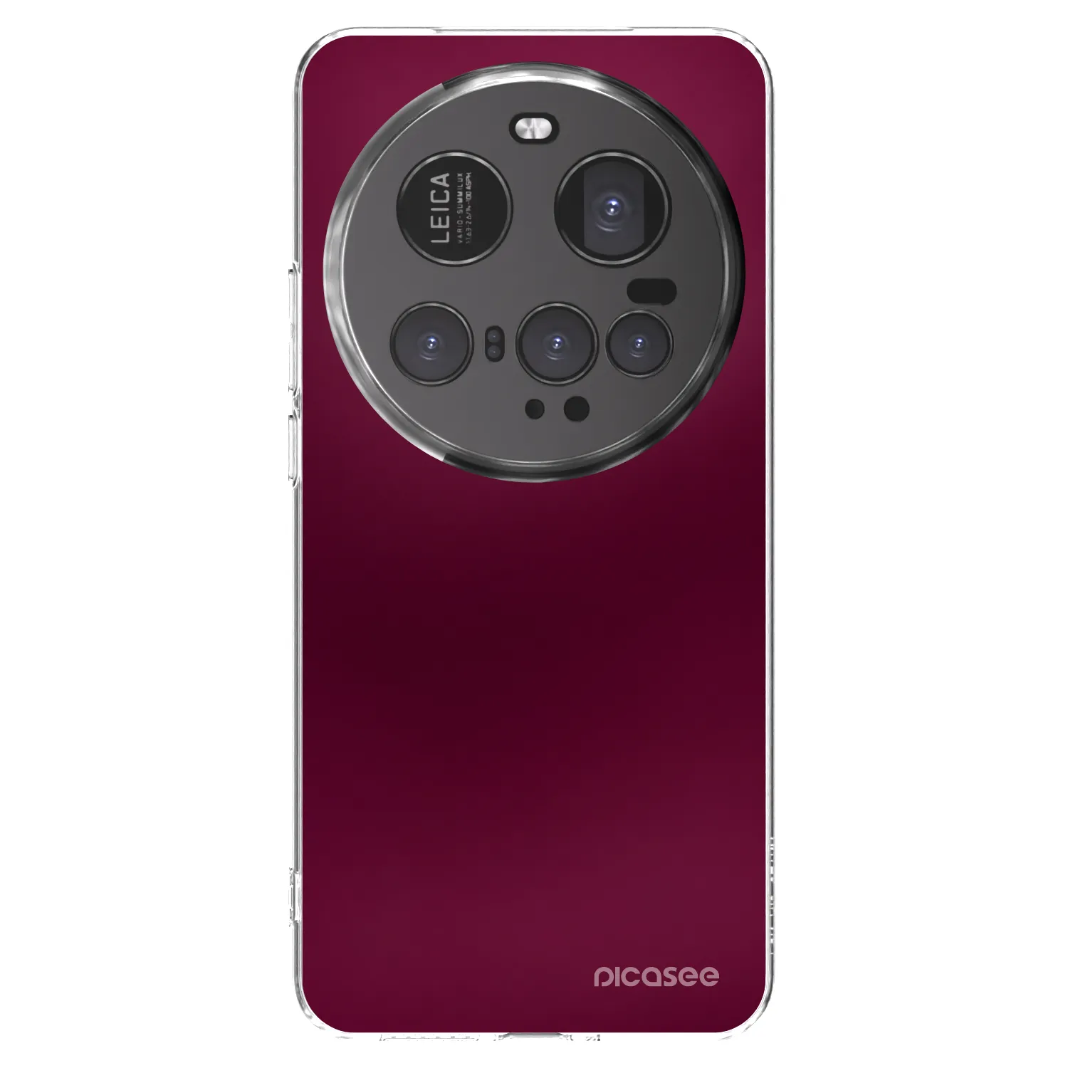 Picasee átlátszó szilikon tok az alábbi mobiltelefonokra Xiaomi 15 Ultra - Velvet Bordeaux