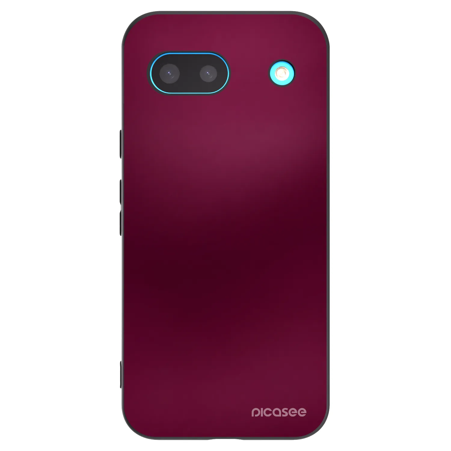 Picasee fekete szilikon tok az alábbi mobiltelefonokra Google Pixel 8a - Velvet Bordeaux