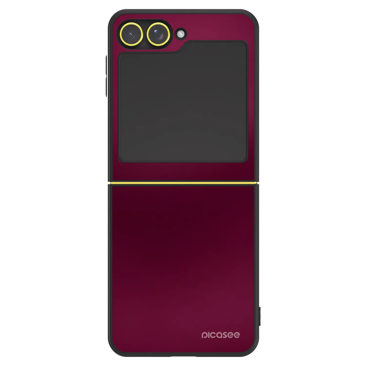 Picasee ULTIMATE CASE Samsung Galaxy Z Flip6 5G - készülékre - Velvet Bordeaux