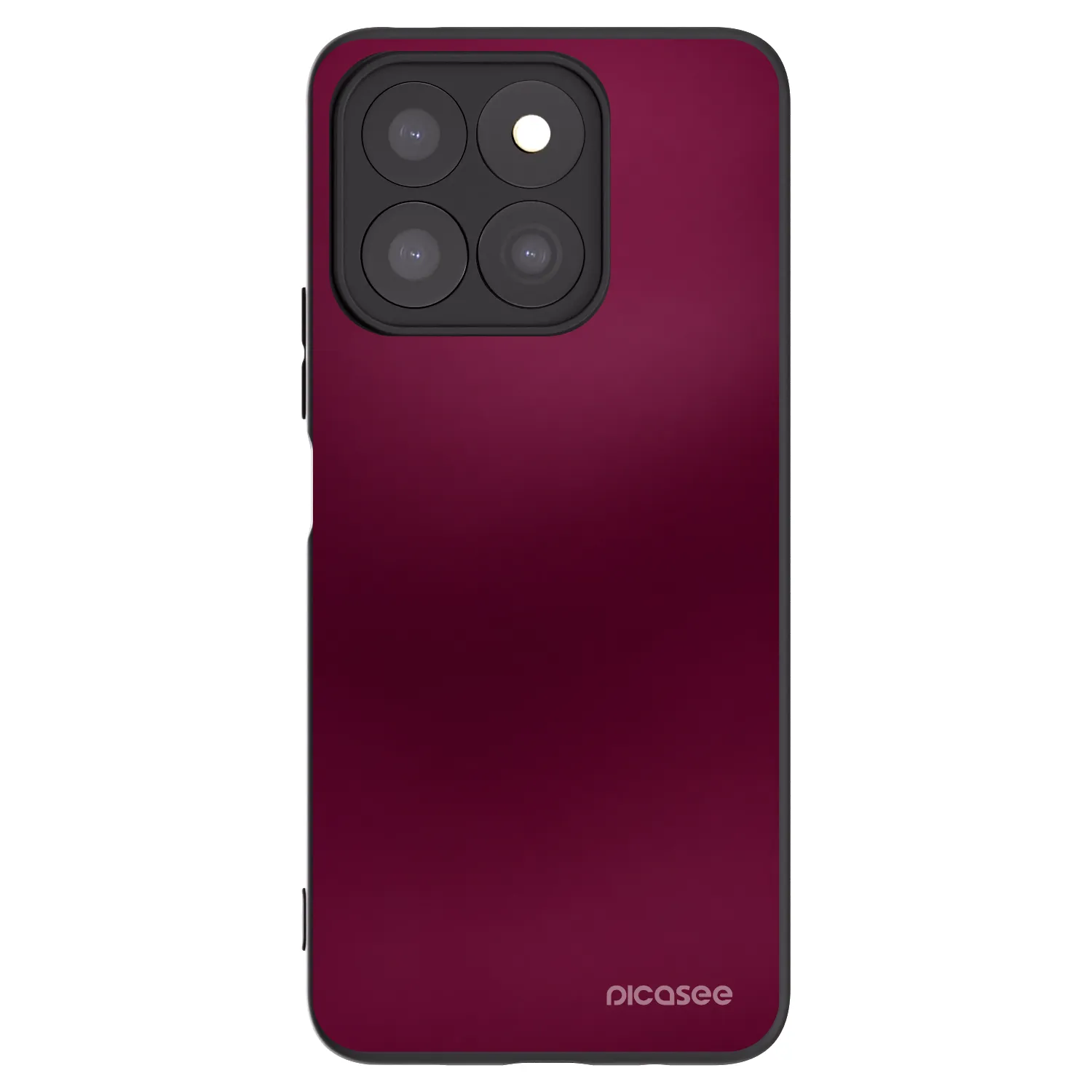 Picasee fekete szilikon tok az alábbi mobiltelefonokra Honor X8c - Velvet Bordeaux