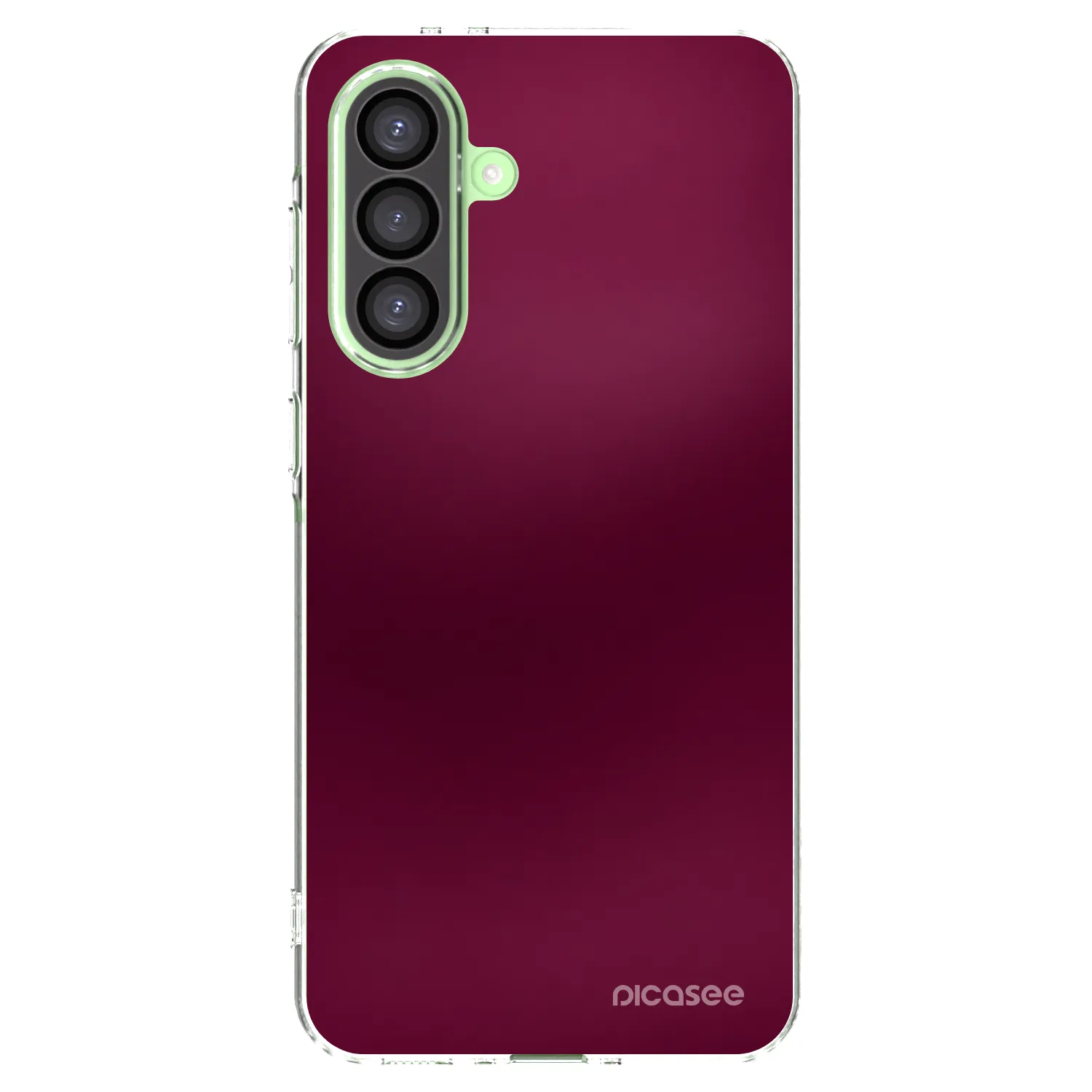 Picasee átlátszó szilikon tok az alábbi mobiltelefonokra Samsung Galaxy A26 5G A266B - Velvet Bordeaux