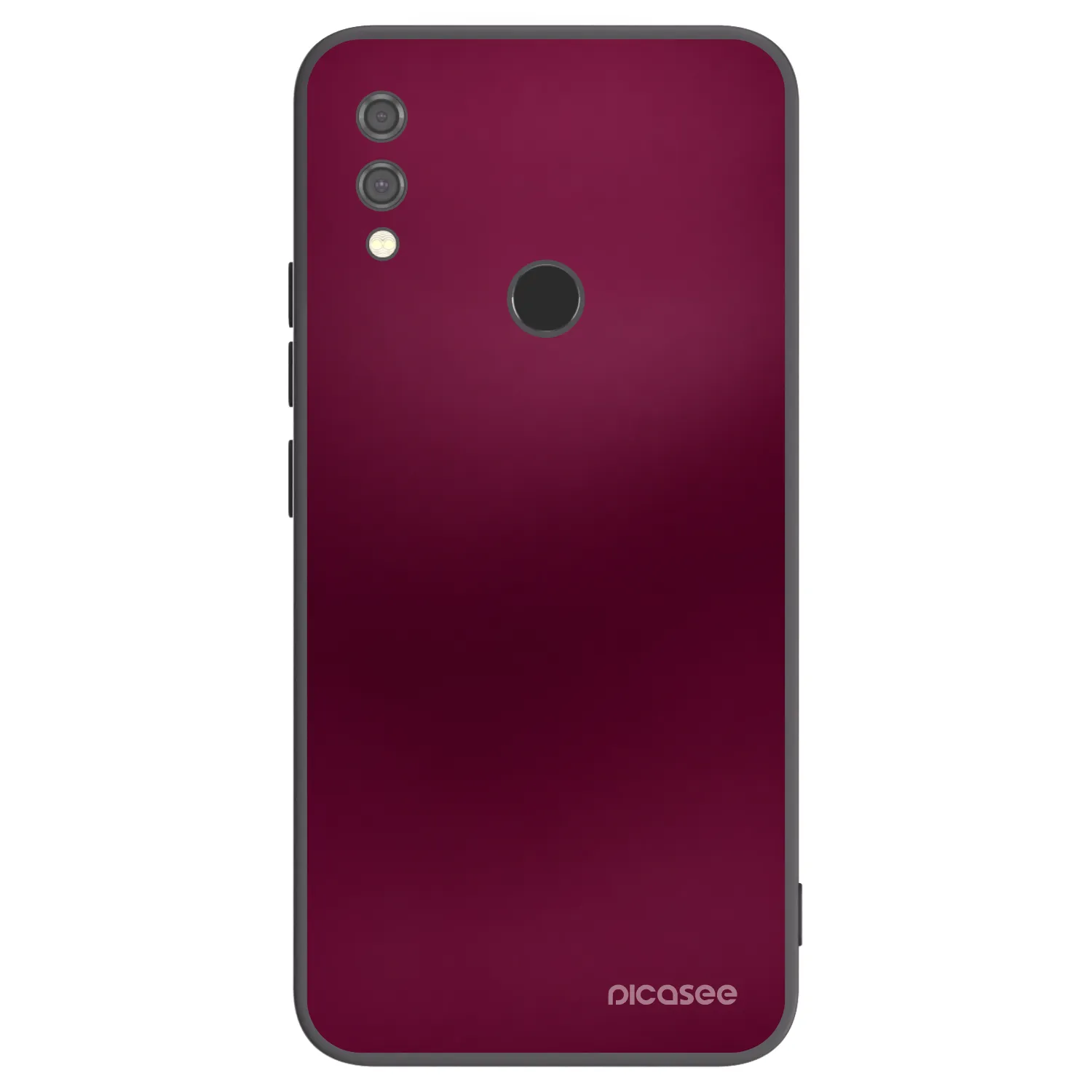 Picasee fekete szilikon tok az alábbi mobiltelefonokra Xiaomi Redmi Note 7 - Velvet Bordeaux