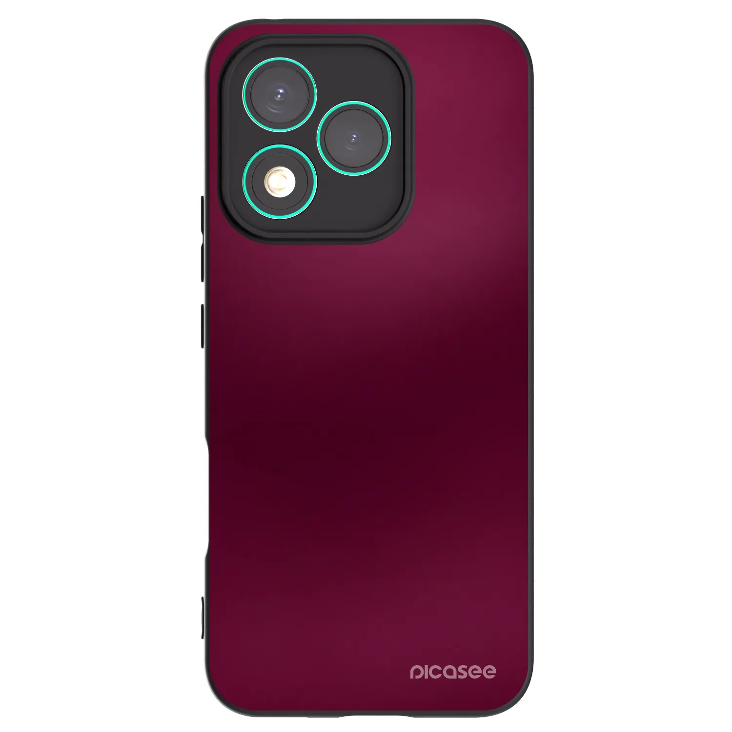 Picasee fekete szilikon tok az alábbi mobiltelefonokra Honor 400 Lite 5G - Velvet Bordeaux