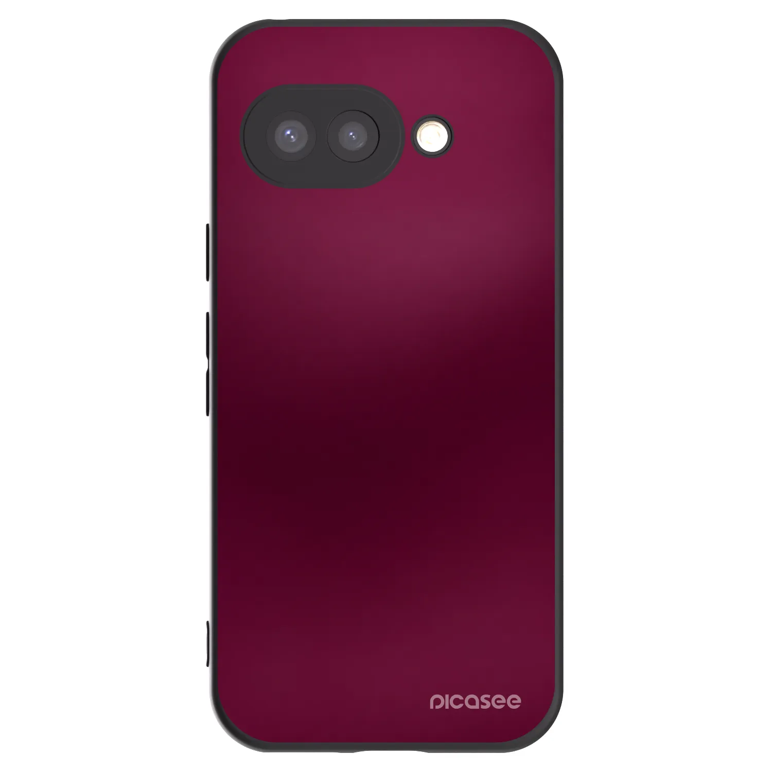Picasee fekete szilikon tok az alábbi mobiltelefonokra Google Pixel 9a - Velvet Bordeaux