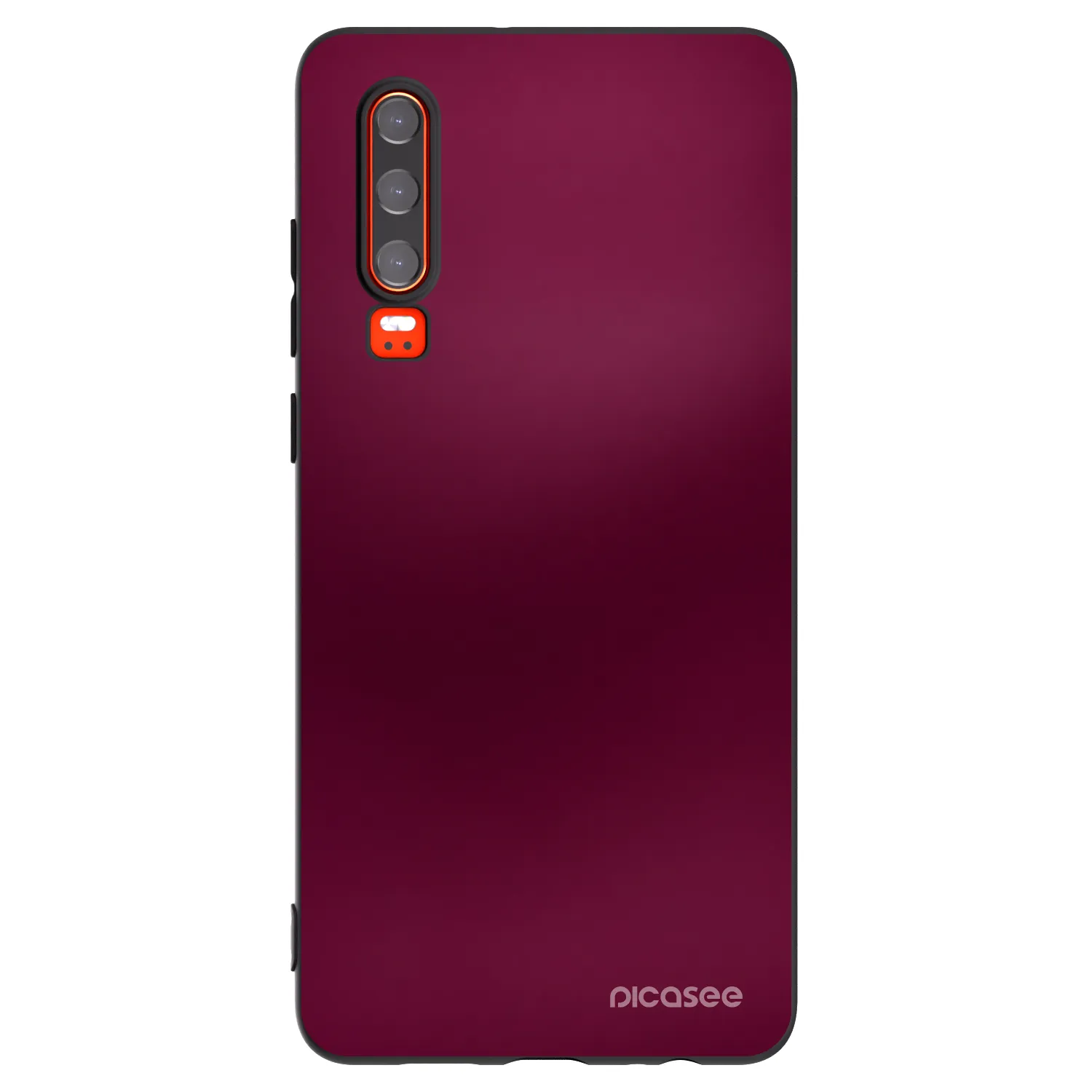 Picasee fekete szilikon tok az alábbi mobiltelefonokra Huawei P30 - Velvet Bordeaux