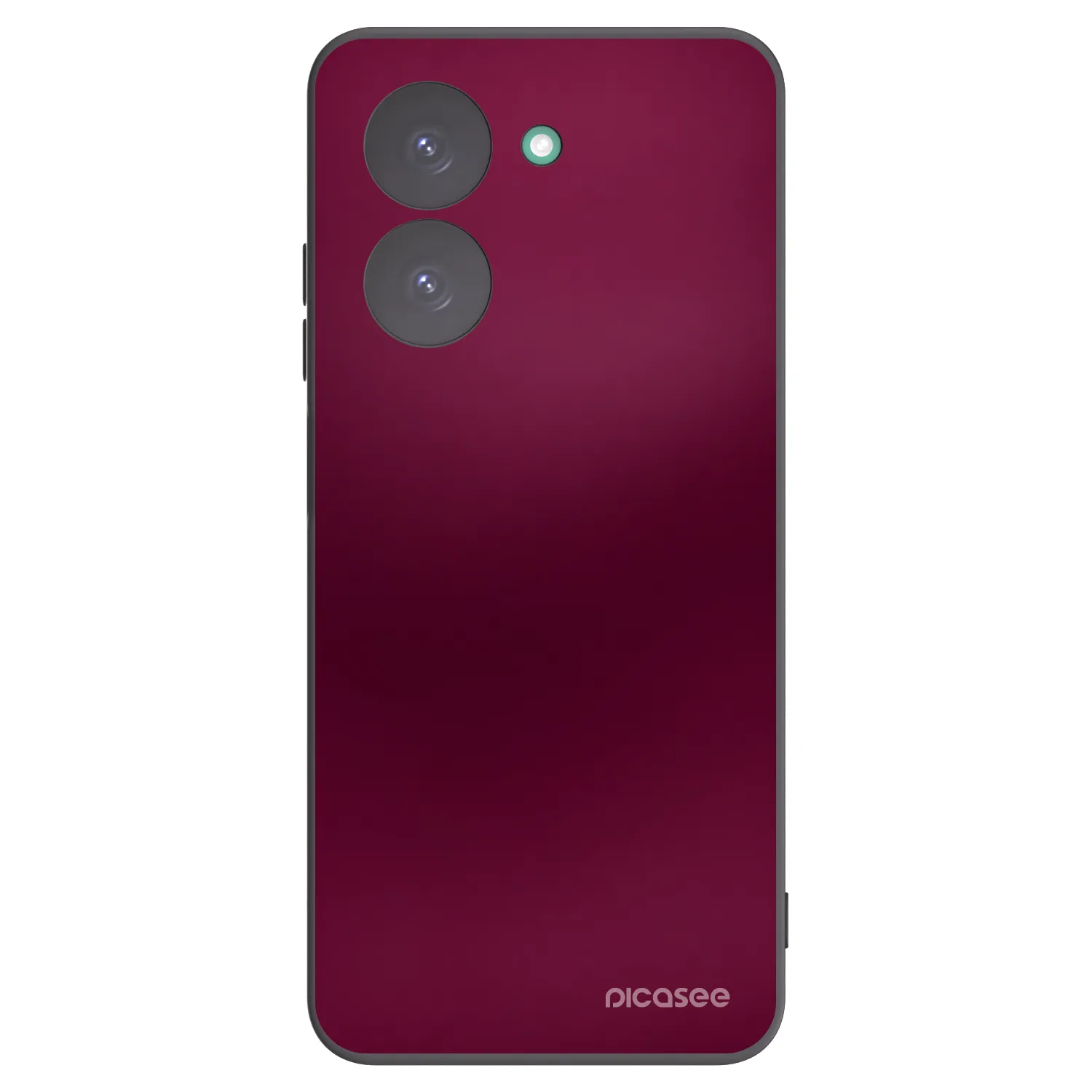 Picasee fekete szilikon tok az alábbi mobiltelefonokra Xiaomi Redmi A5 - Velvet Bordeaux