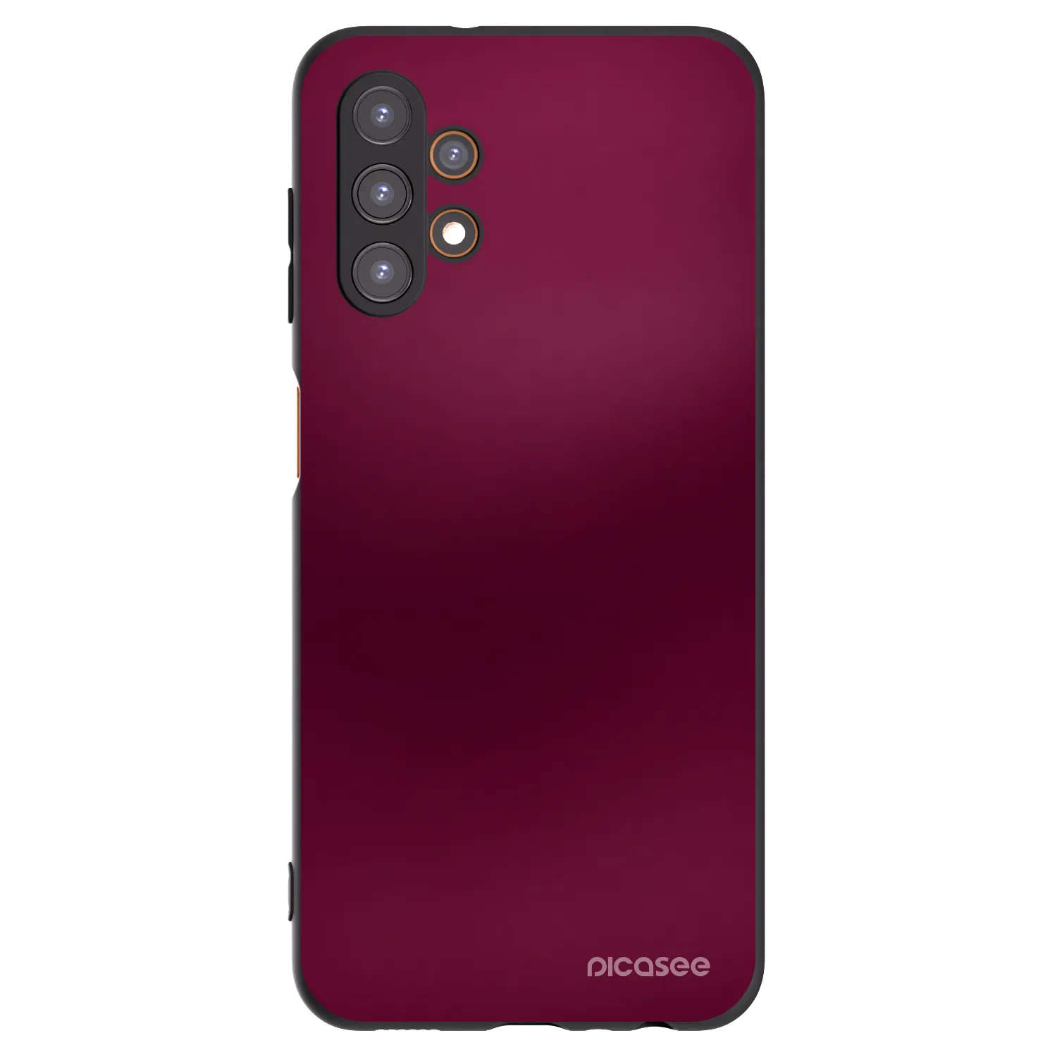 Picasee fekete szilikon tok az alábbi mobiltelefonokra Samsung Galaxy A13 5G - Velvet Bordeaux