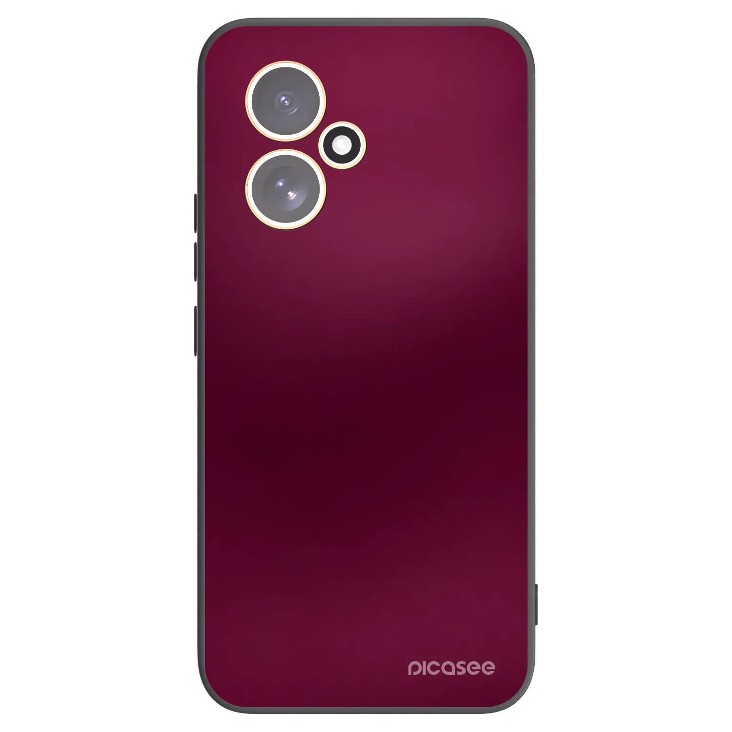 Picasee fekete szilikon tok az alábbi mobiltelefonokra Honor 400 5G - Velvet Bordeaux