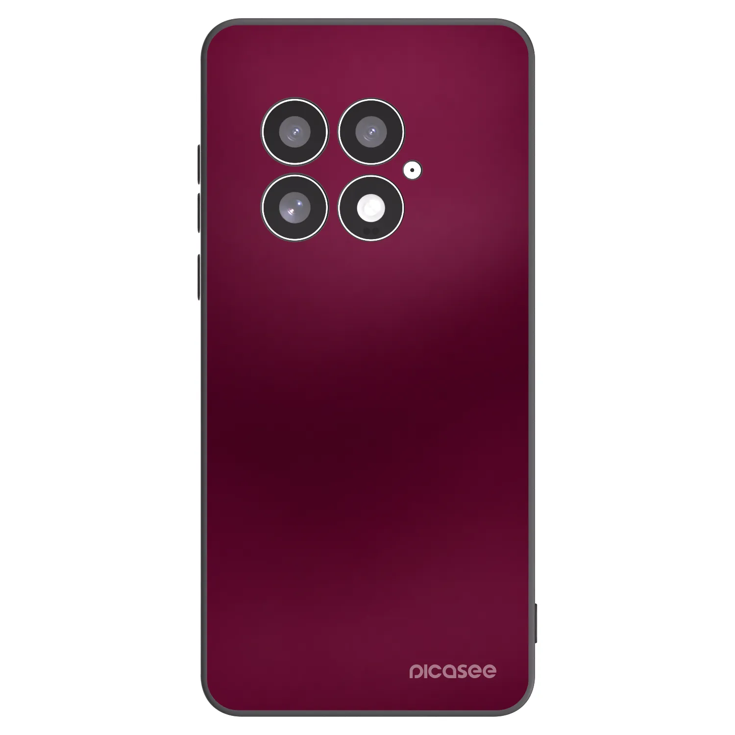 Picasee fekete szilikon tok az alábbi mobiltelefonokra OnePlus 13 5G - Velvet Bordeaux