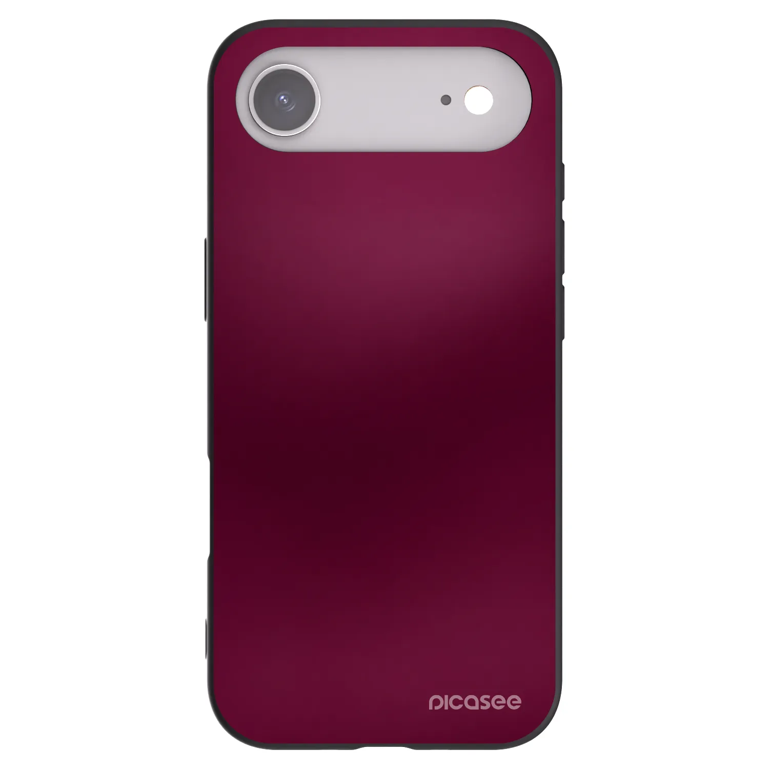 Picasee fekete szilikon tok az alábbi mobiltelefonokra Apple iPhone Air - Velvet Bordeaux