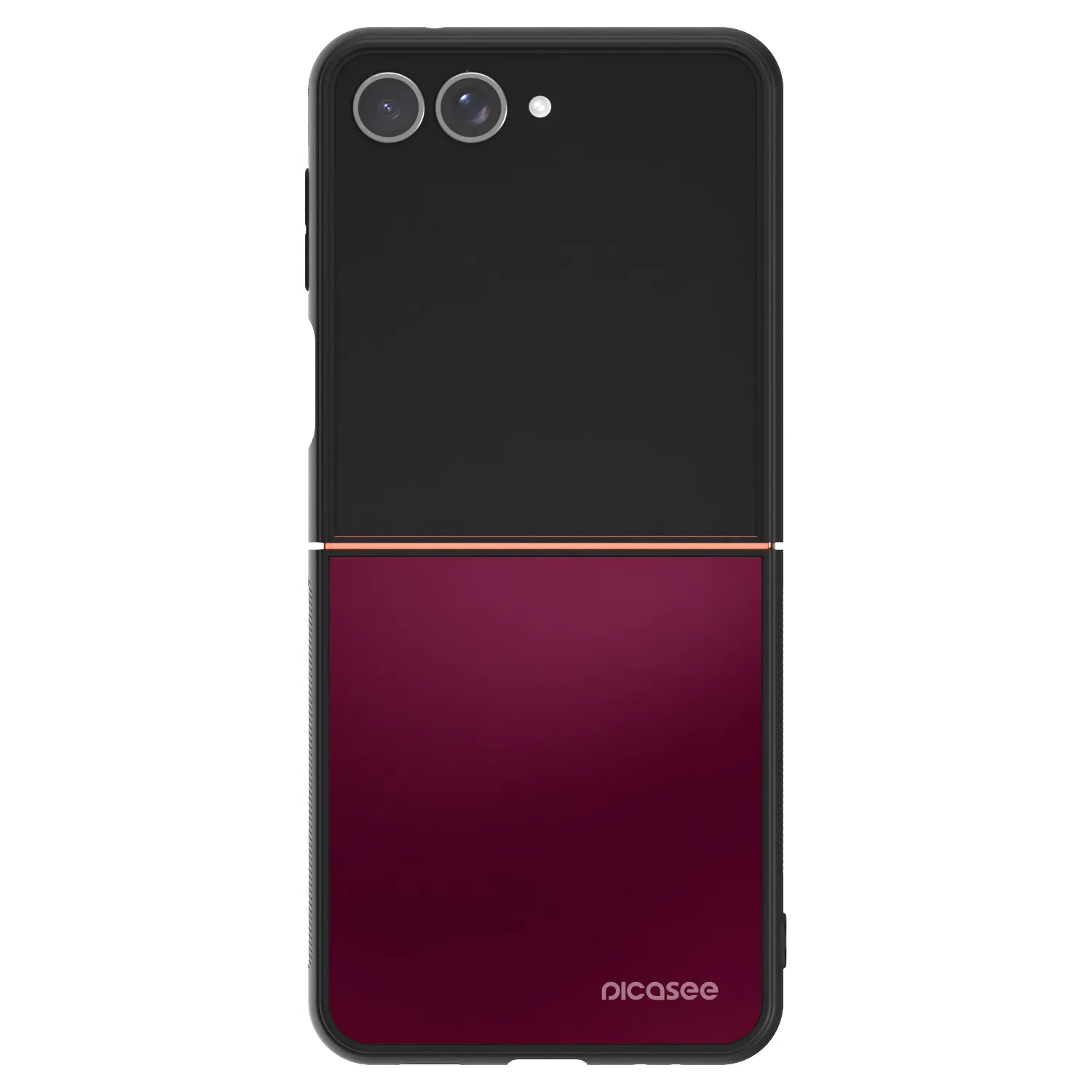 Picasee ULTIMATE CASE Samsung Galaxy Z Flip7 5G - készülékre - Velvet Bordeaux