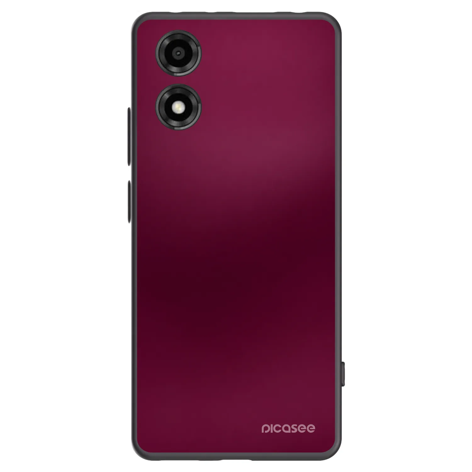 Picasee fekete szilikon tok az alábbi mobiltelefonokra Motorola Moto E14 - Velvet Bordeaux
