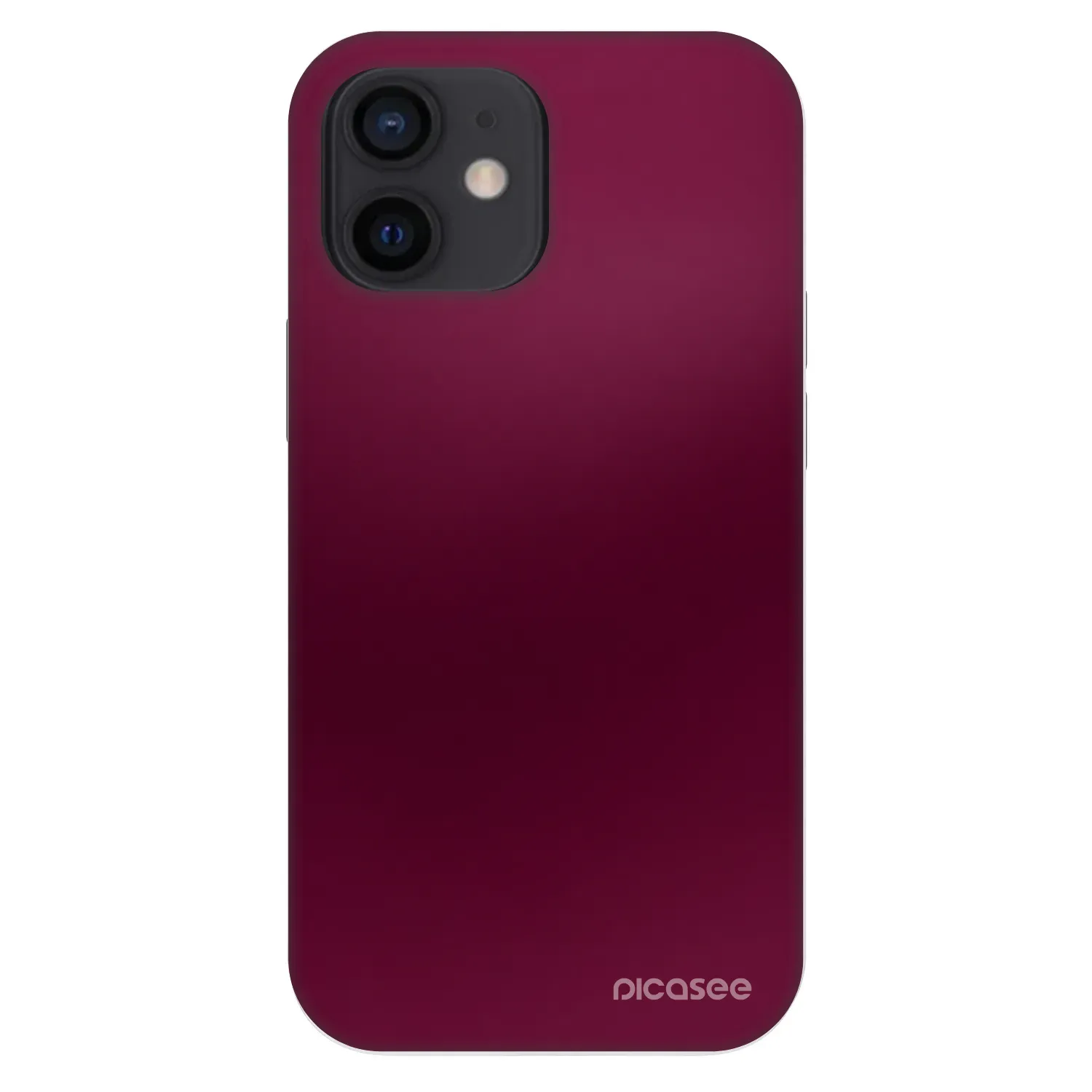 Picasee Fashion Case Apple iPhone 12 mini - Velvet Bordeaux