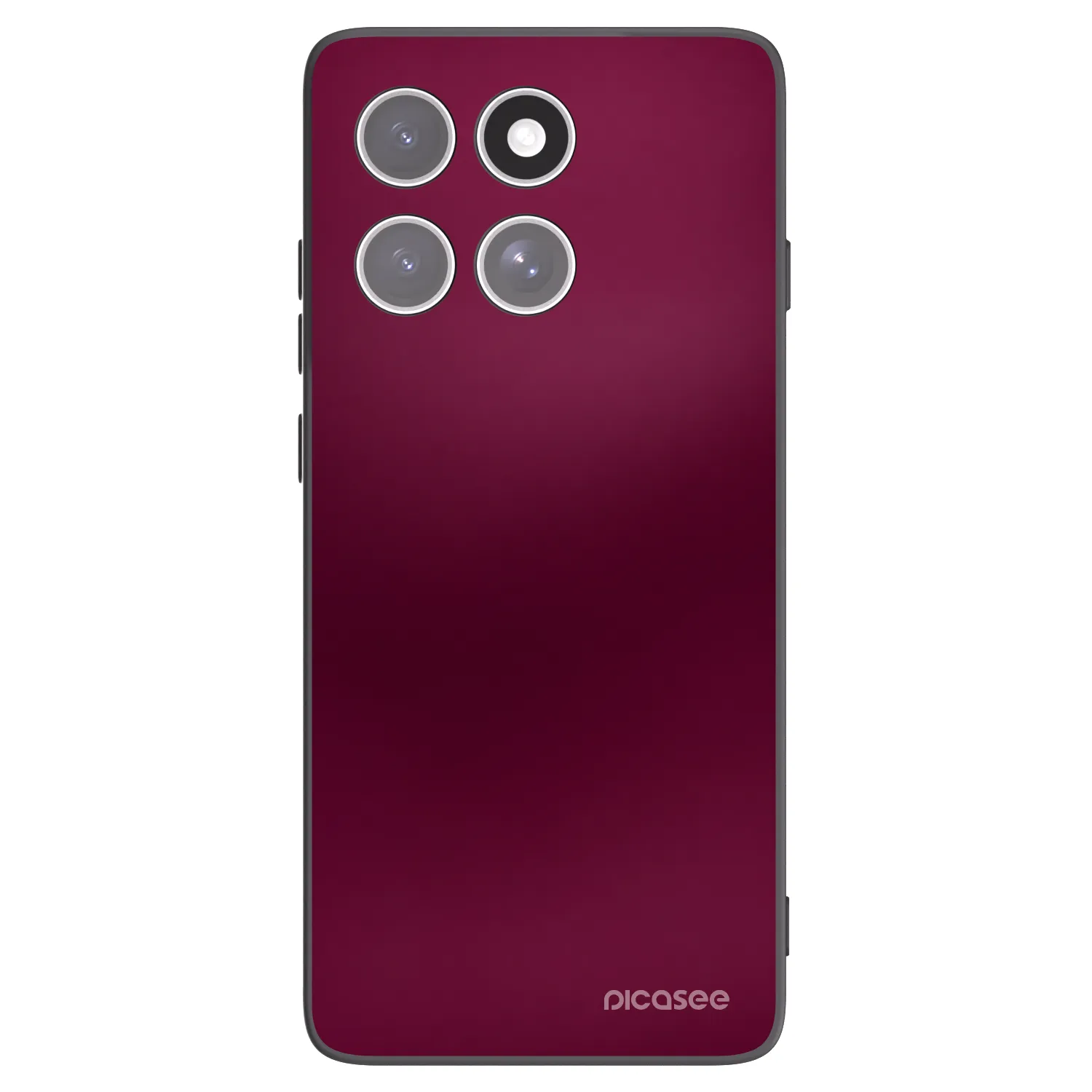 Picasee fekete szilikon tok az alábbi mobiltelefonokra Motorola Edge 60 Pro - Velvet Bordeaux