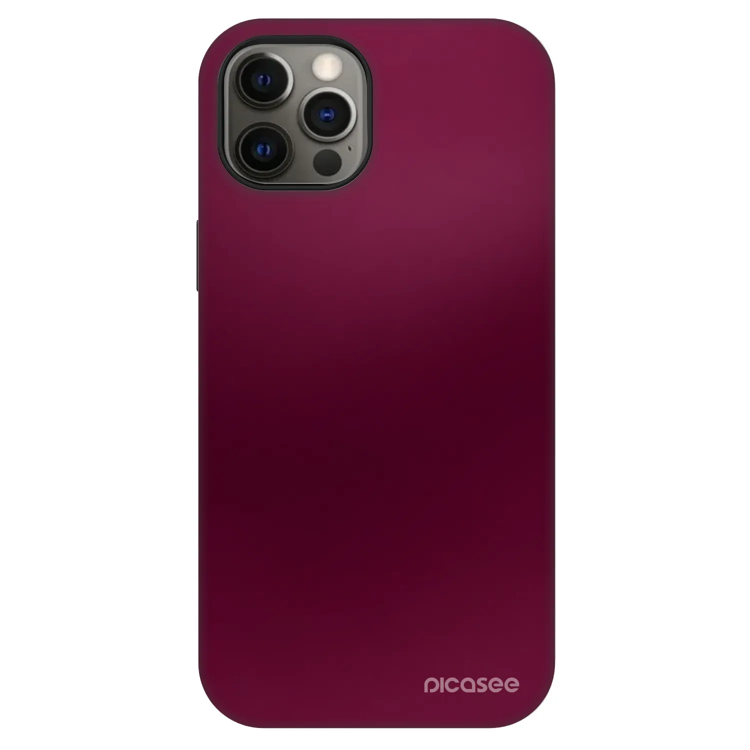 Picasee Fashion Case MagSafe Apple iPhone 12 Pro - Velvet Bordeaux