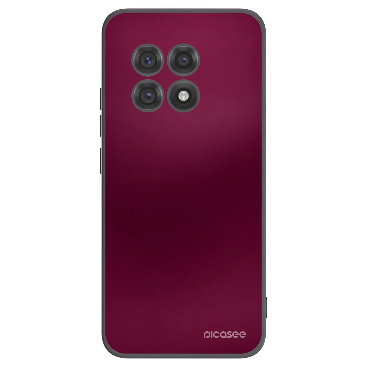 Picasee fekete szilikon tok az alábbi mobiltelefonokra OnePlus 13R 5G - Velvet Bordeaux