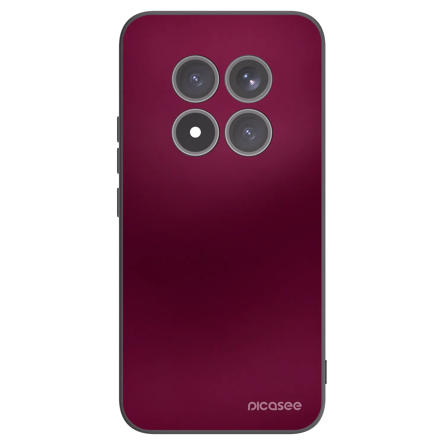 Picasee fekete szilikon tok az alábbi mobiltelefonokra Xiaomi Redmi Note 15 Pro+ - Velvet Bordeaux