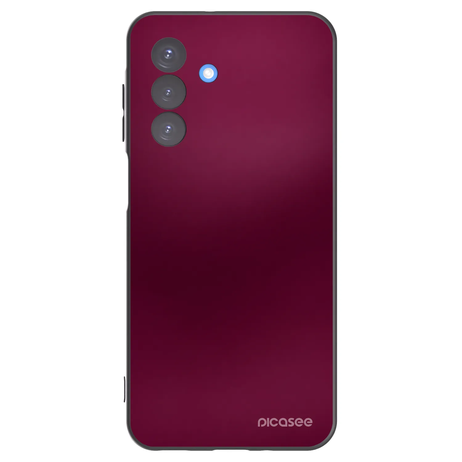 Picasee fekete szilikon tok az alábbi mobiltelefonokra Samsung Galaxy A17 5G - Velvet Bordeaux