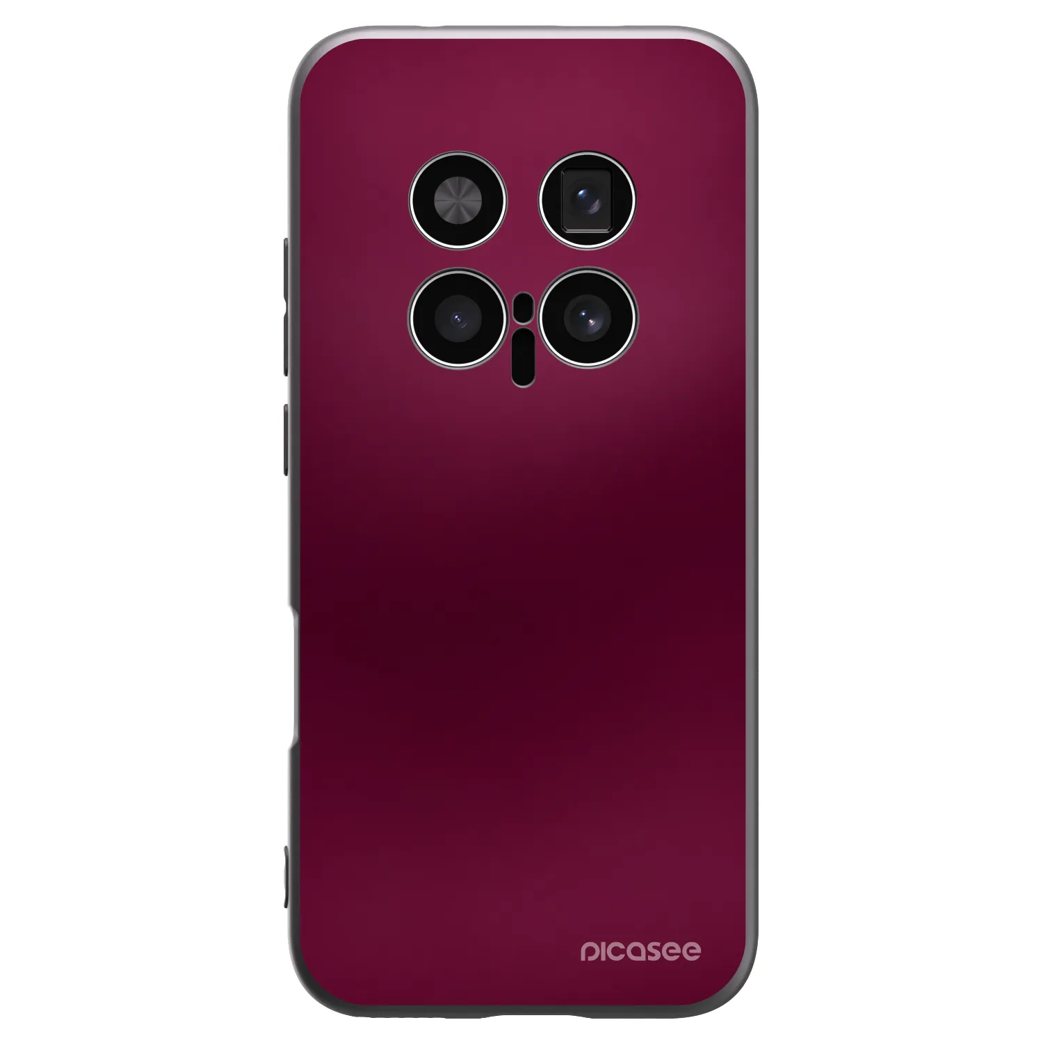 Picasee fekete szilikon tok az alábbi mobiltelefonokra Honor Magic8 Pro 5G - Velvet Bordeaux