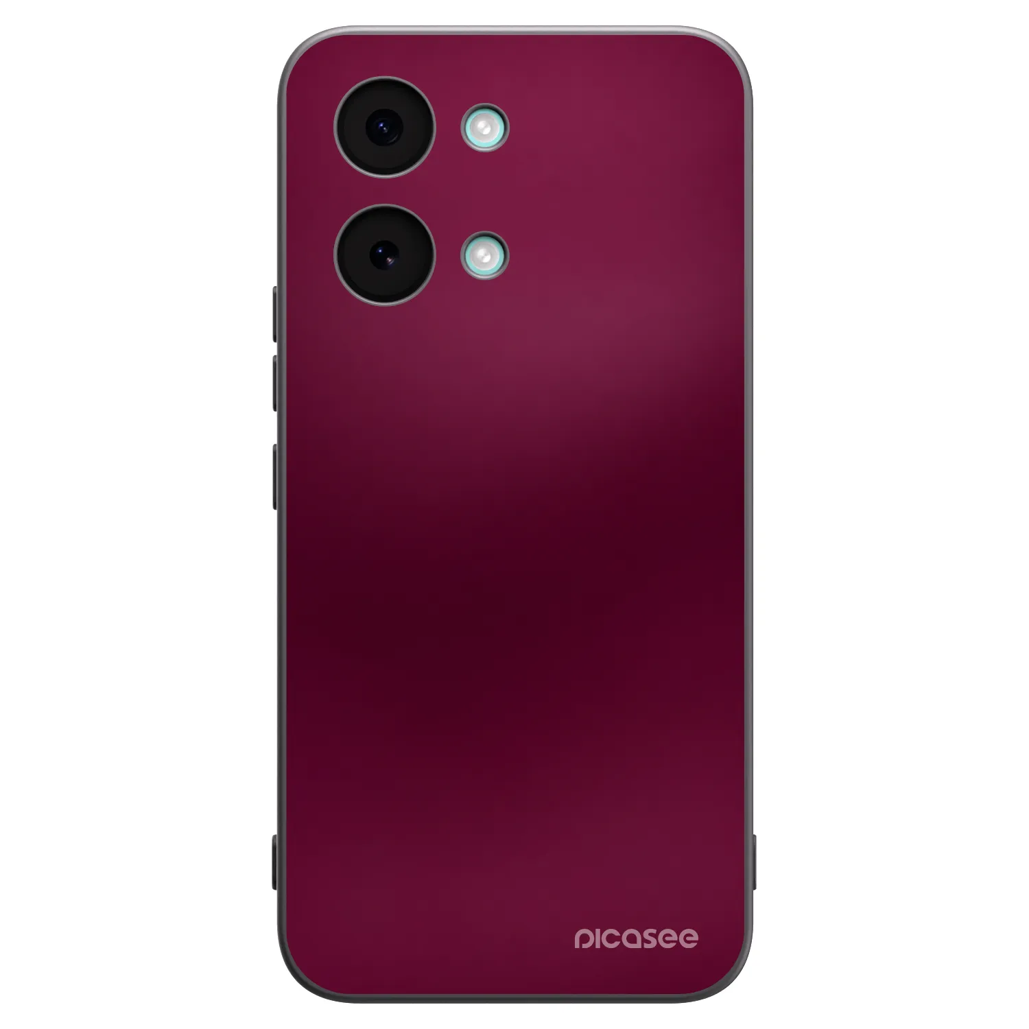Picasee fekete szilikon tok az alábbi mobiltelefonokra Xiaomi Poco X8 Pro Max - Velvet Bordeaux