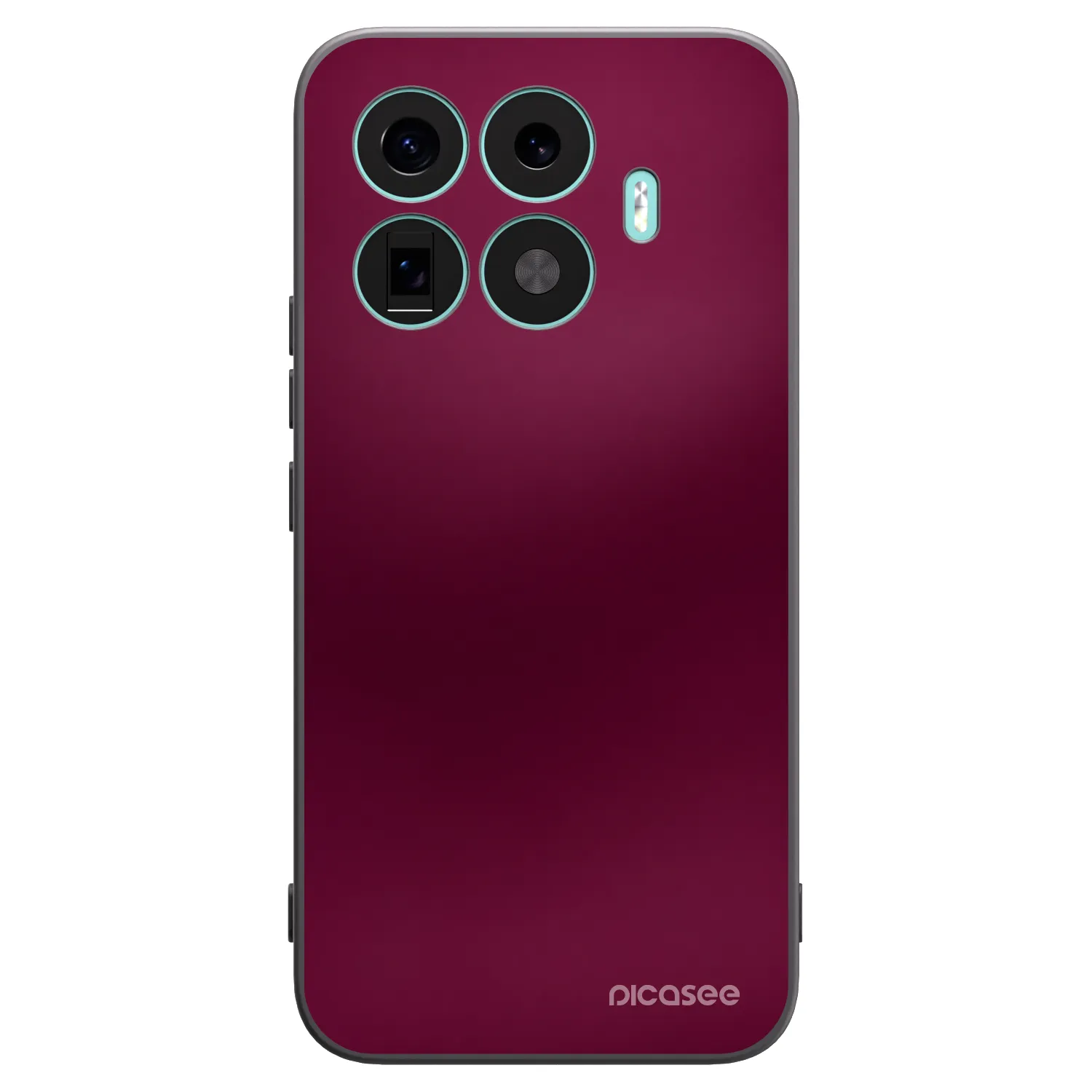 Picasee fekete szilikon tok az alábbi mobiltelefonokra Xiaomi 17T Pro - Velvet Bordeaux